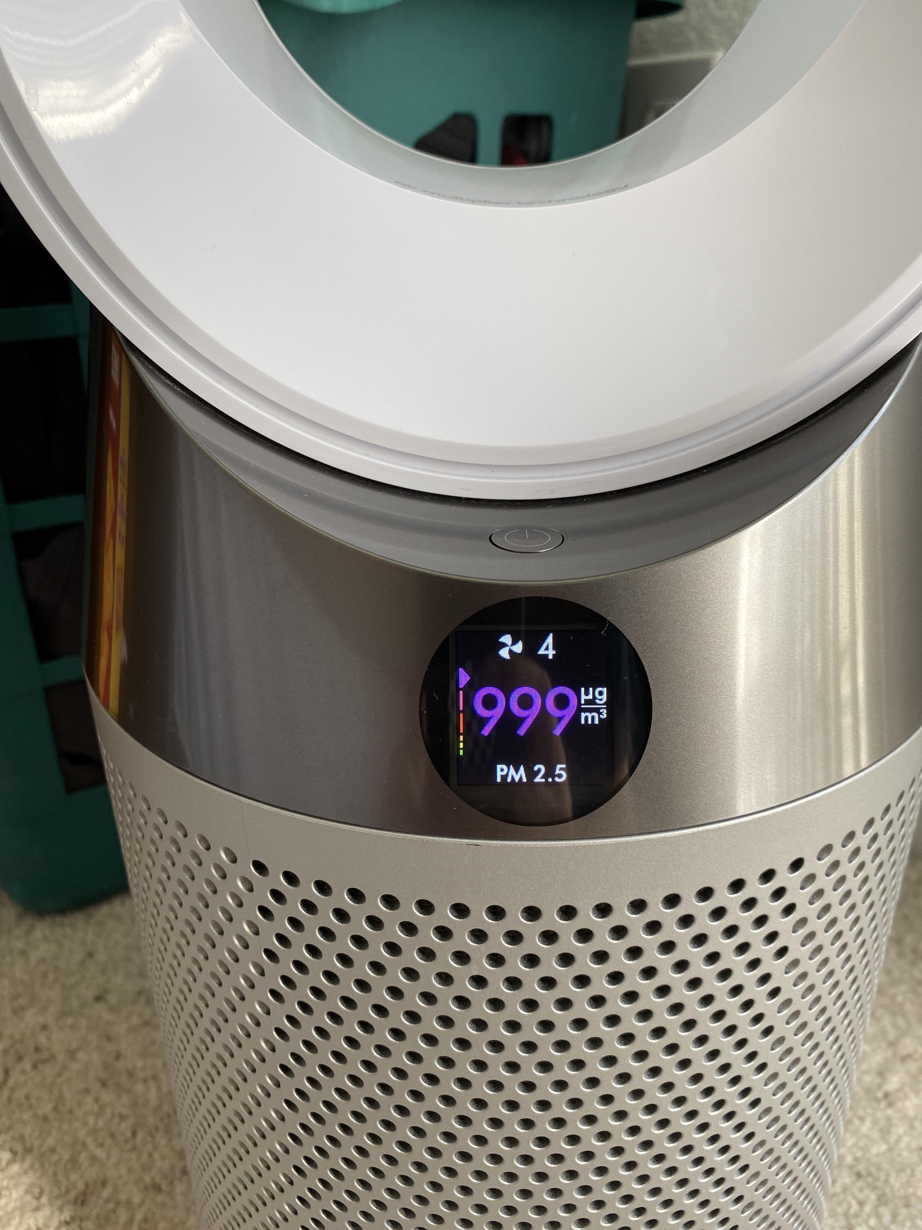 My Dyson TP04 is on 999 and has been for several days. I have taken the