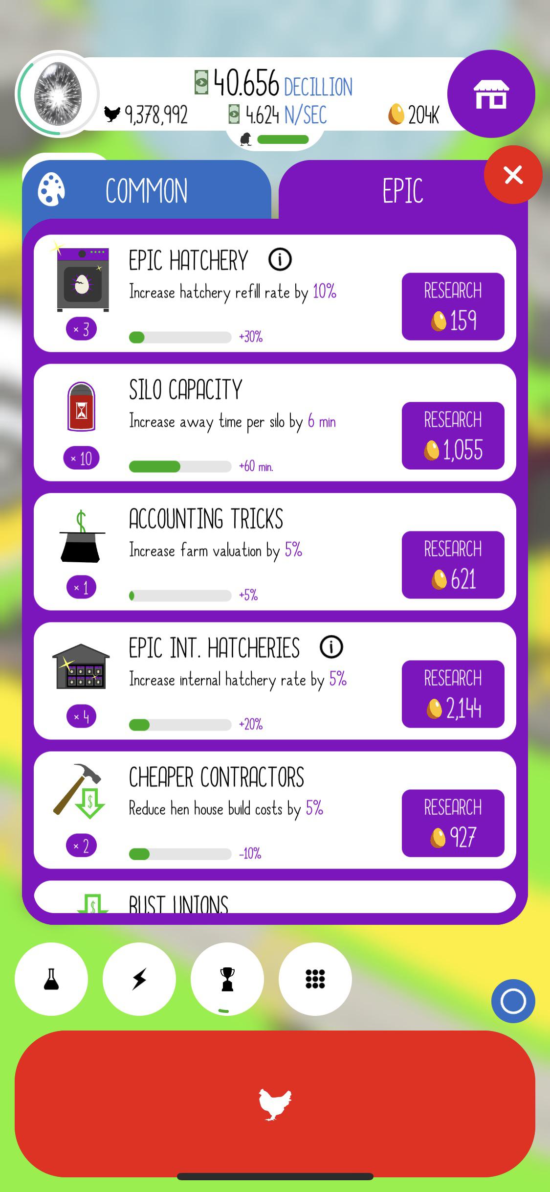 I’m new what would the best thing to use my eggs on? I’ve upgraded fuel