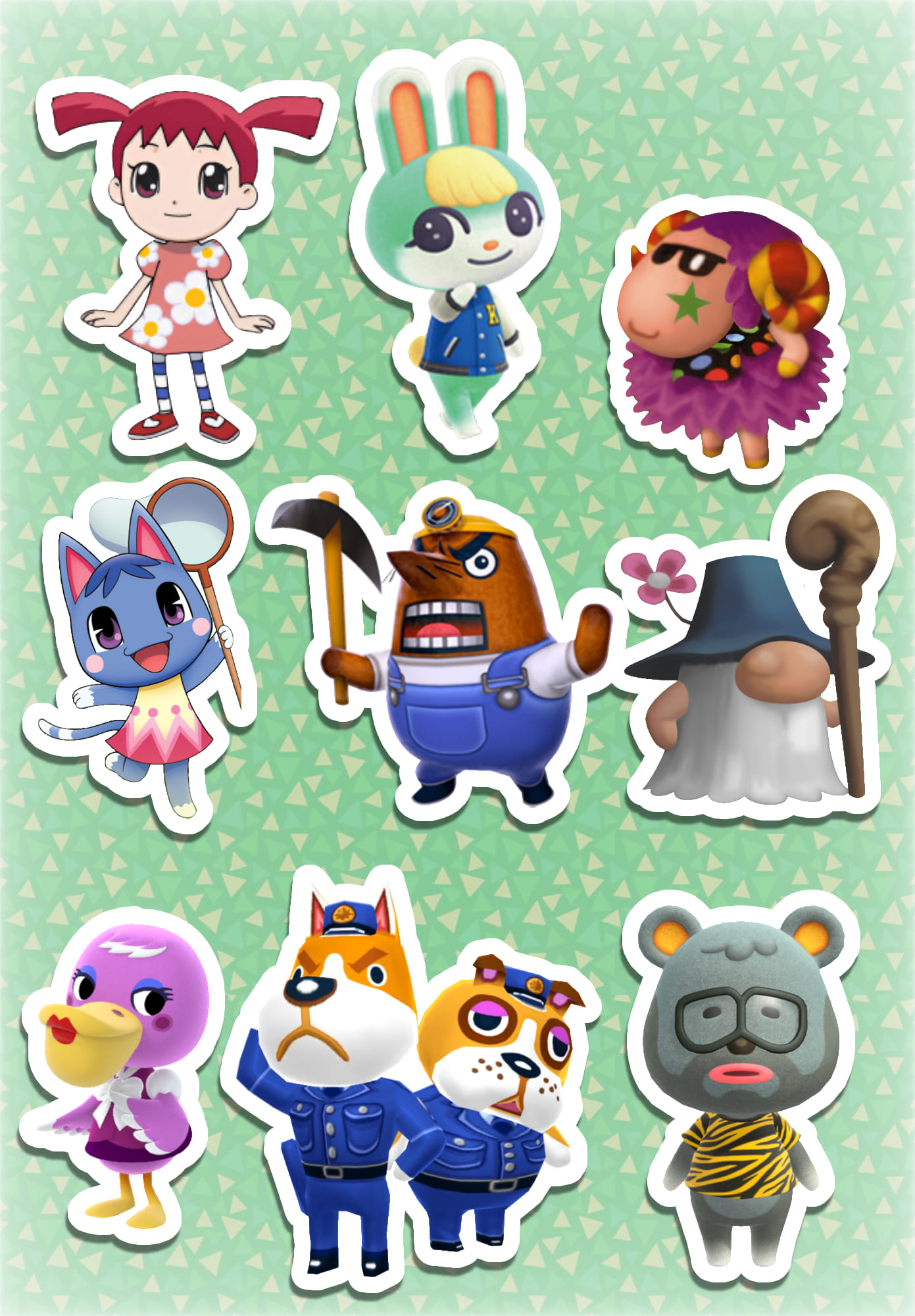 what animal crossing characters do you guys like? i think these guys