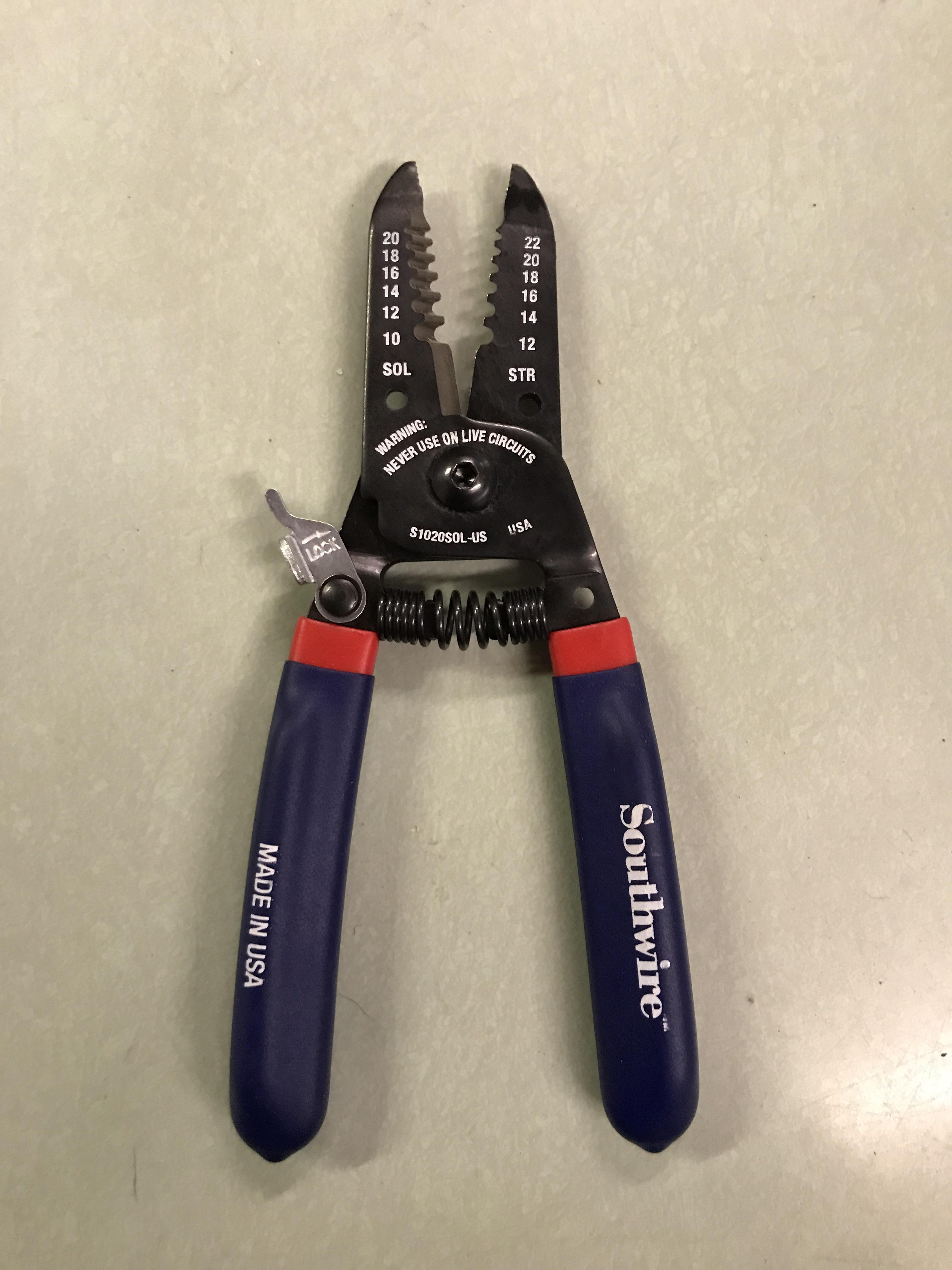 Southwire Strippers Made in USA 20 off at Lowe’s r/electricians