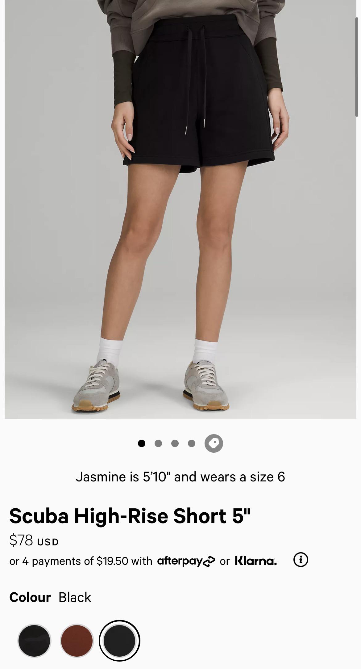 Scuba High Rise Shorts r/lululemon