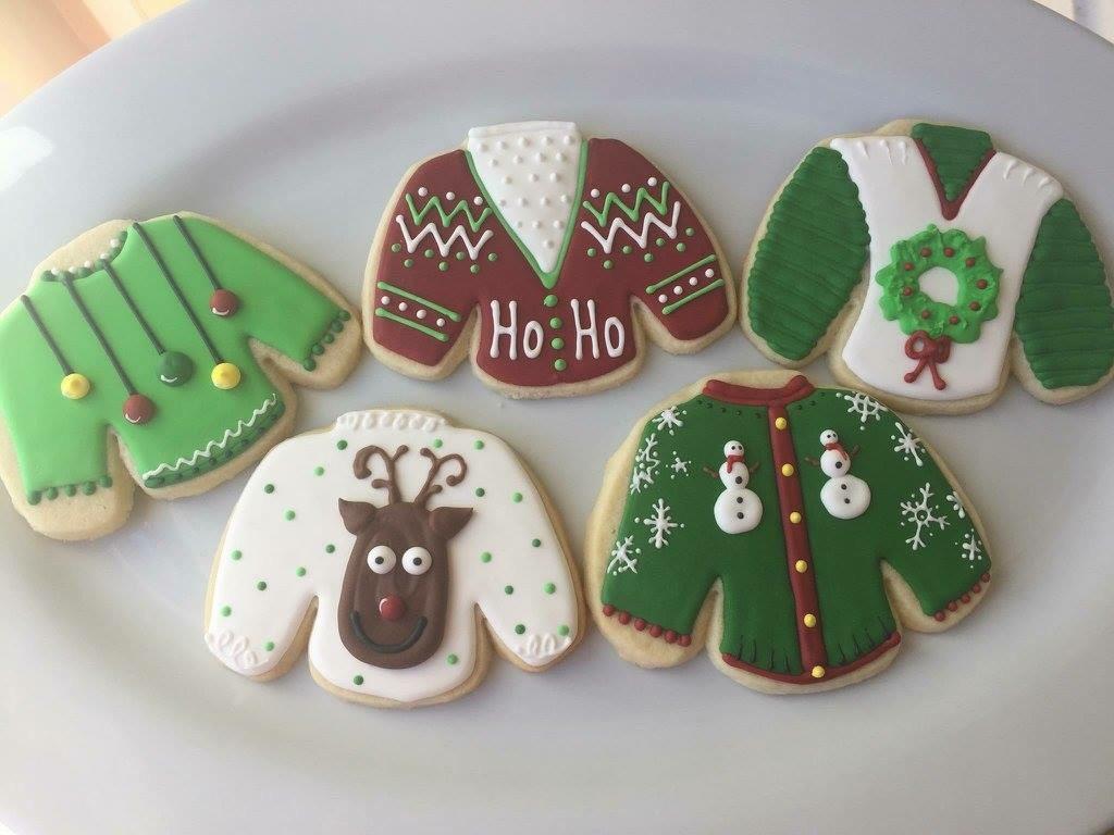 Ugly Christmas Cookies Ugly Christmas Sweater Cookies. Ho Ho! Baking