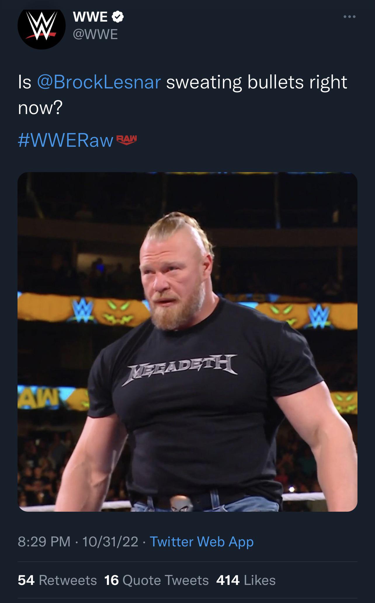 Is he sweating bullets? r/Megadeth