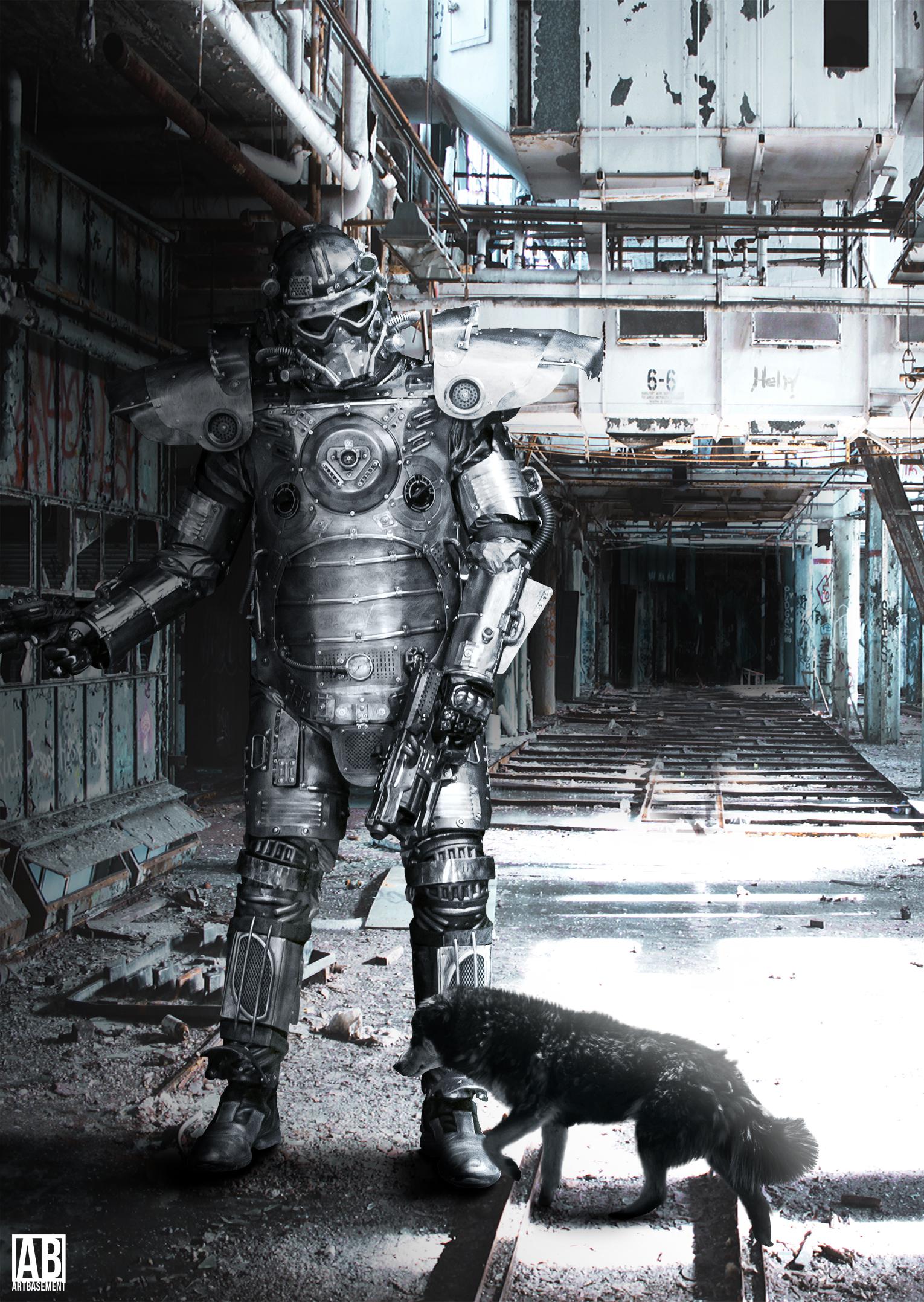 A little Fallout fan art I did two years ago gaming
