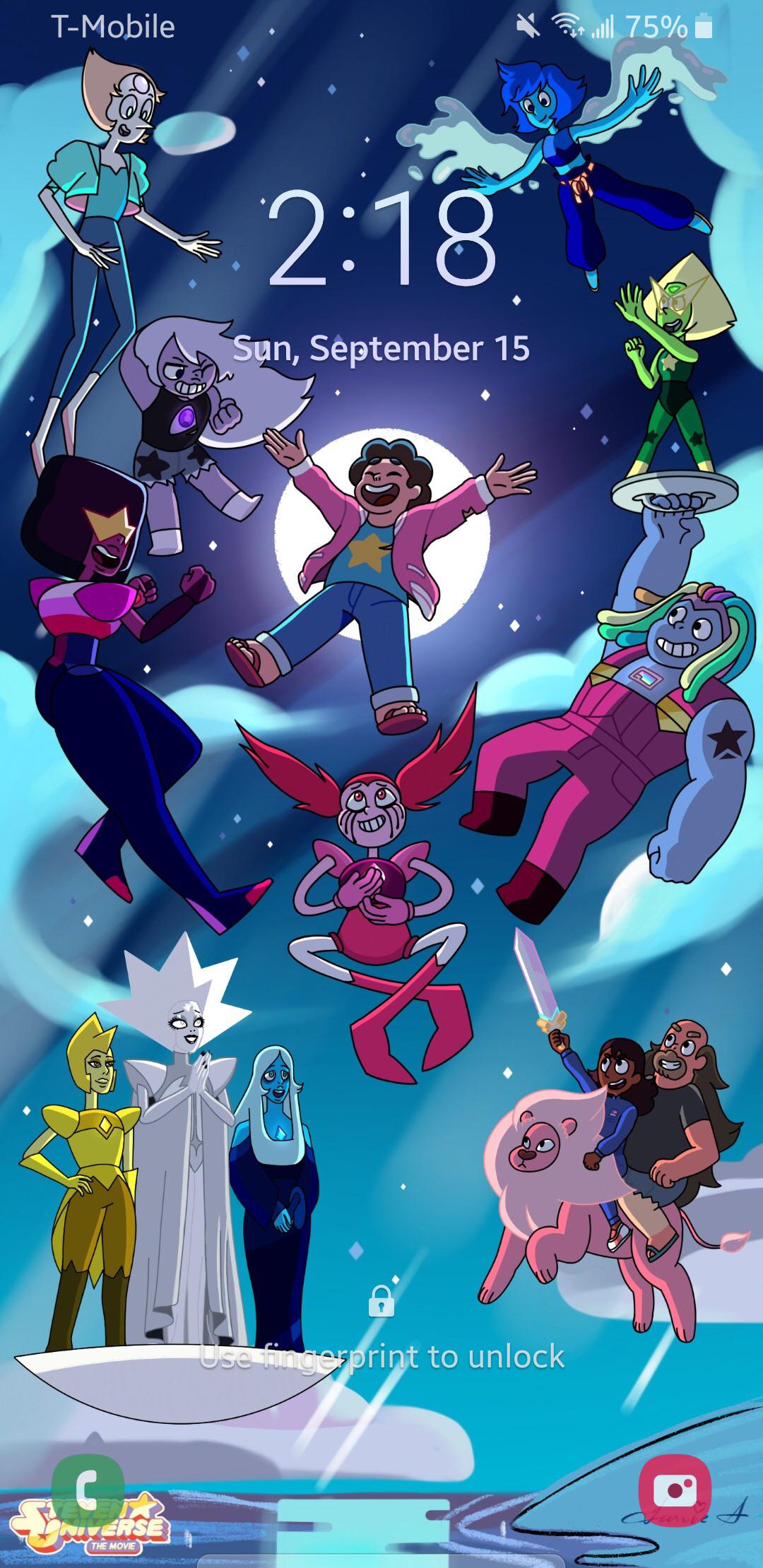 Steven Universe the Movie Lock Screen Wallpaper (Fanmade) stevenuniverse