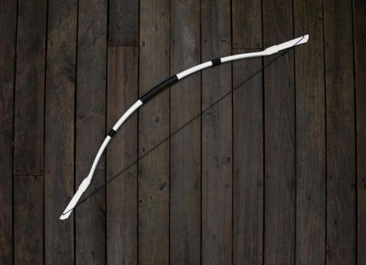 Orca PVC Horse Bow. White and Black. r/ArtisanGifts