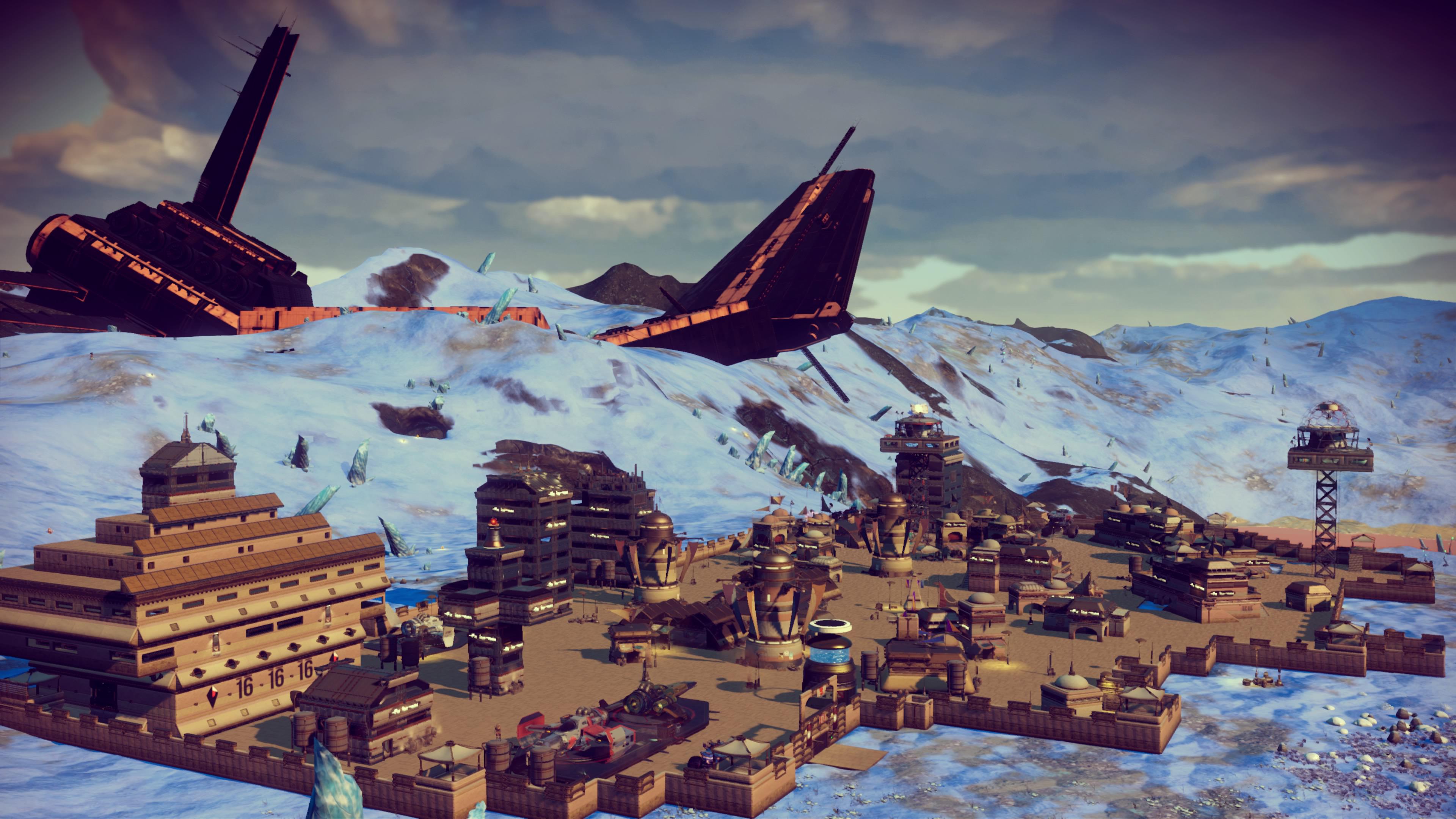 My settlement is thriving and growing 😀 r/NoMansSkyTheGame