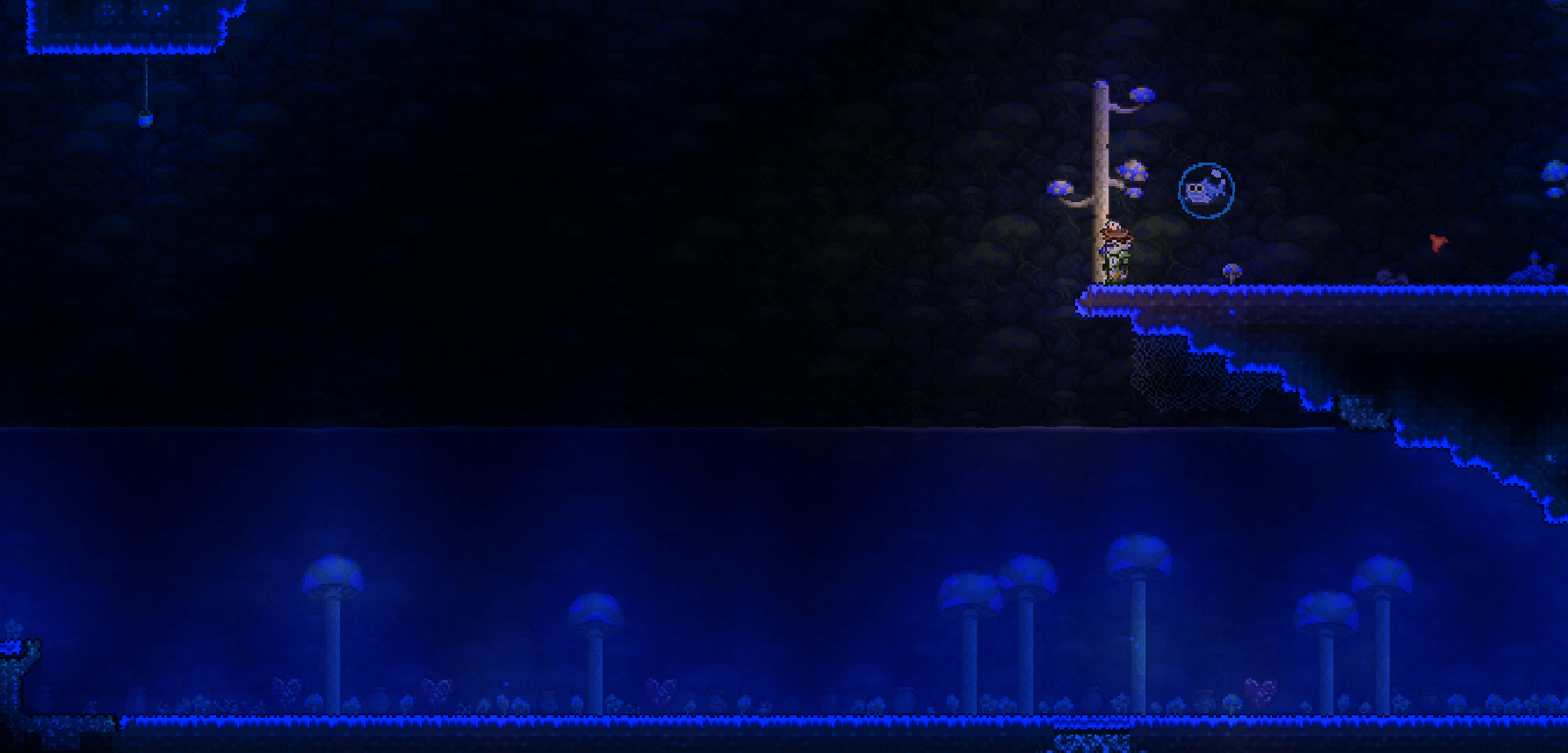 I haven't been able to find any heart crystals.. r/Terraria