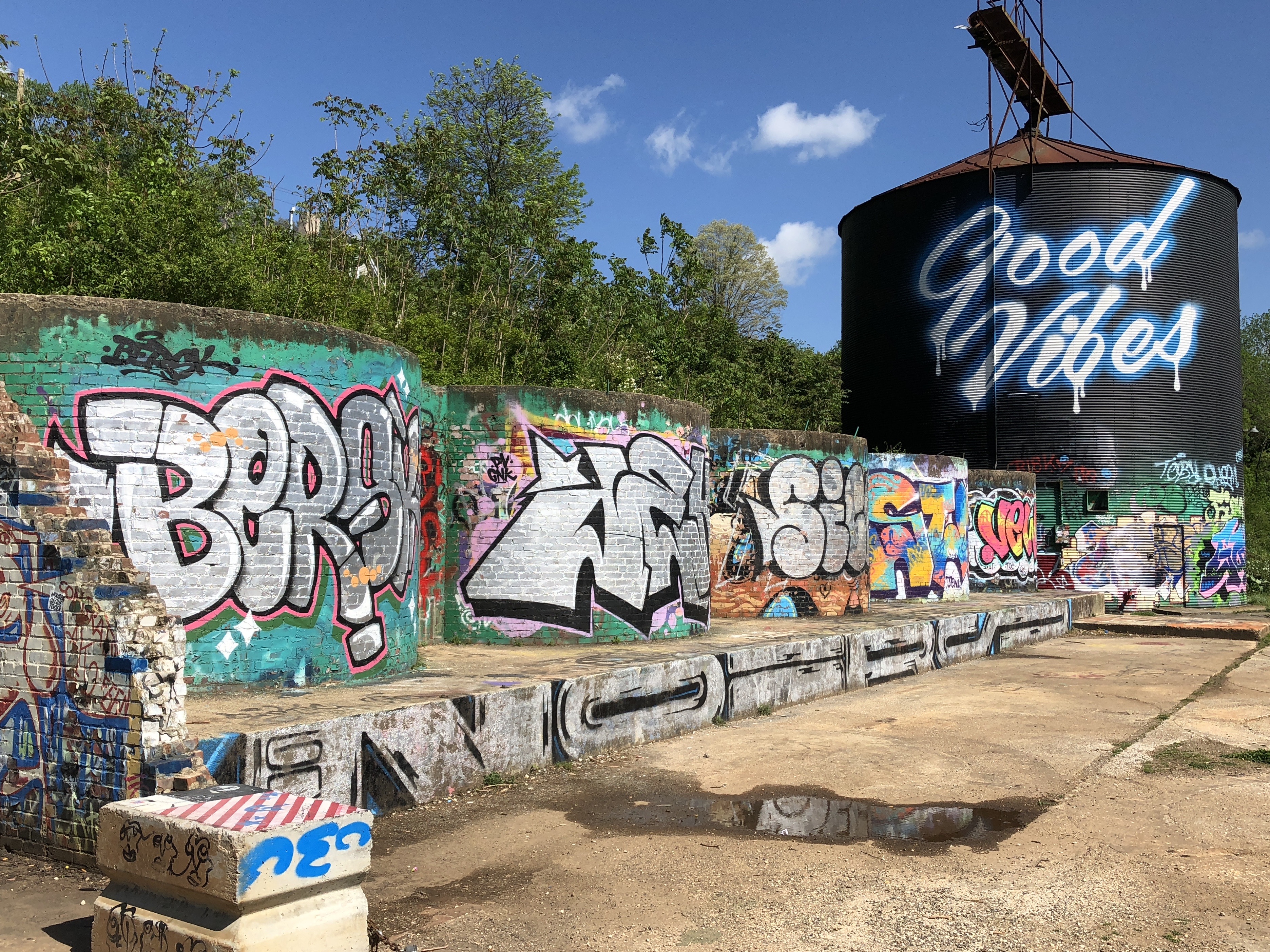 Good Vibes 🤙 Asheville NC r/Graffiti