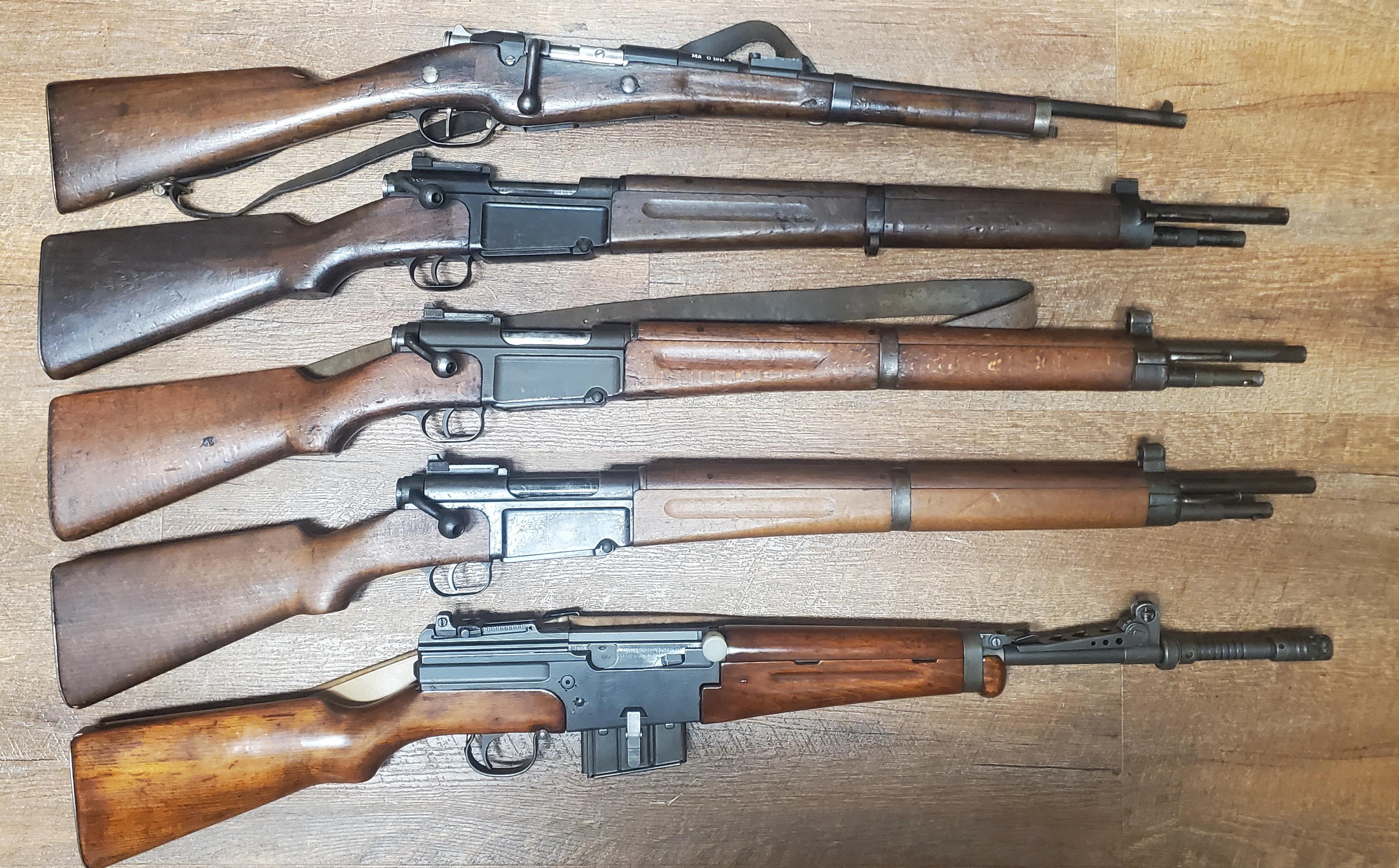 A few French rifles r/milsurp