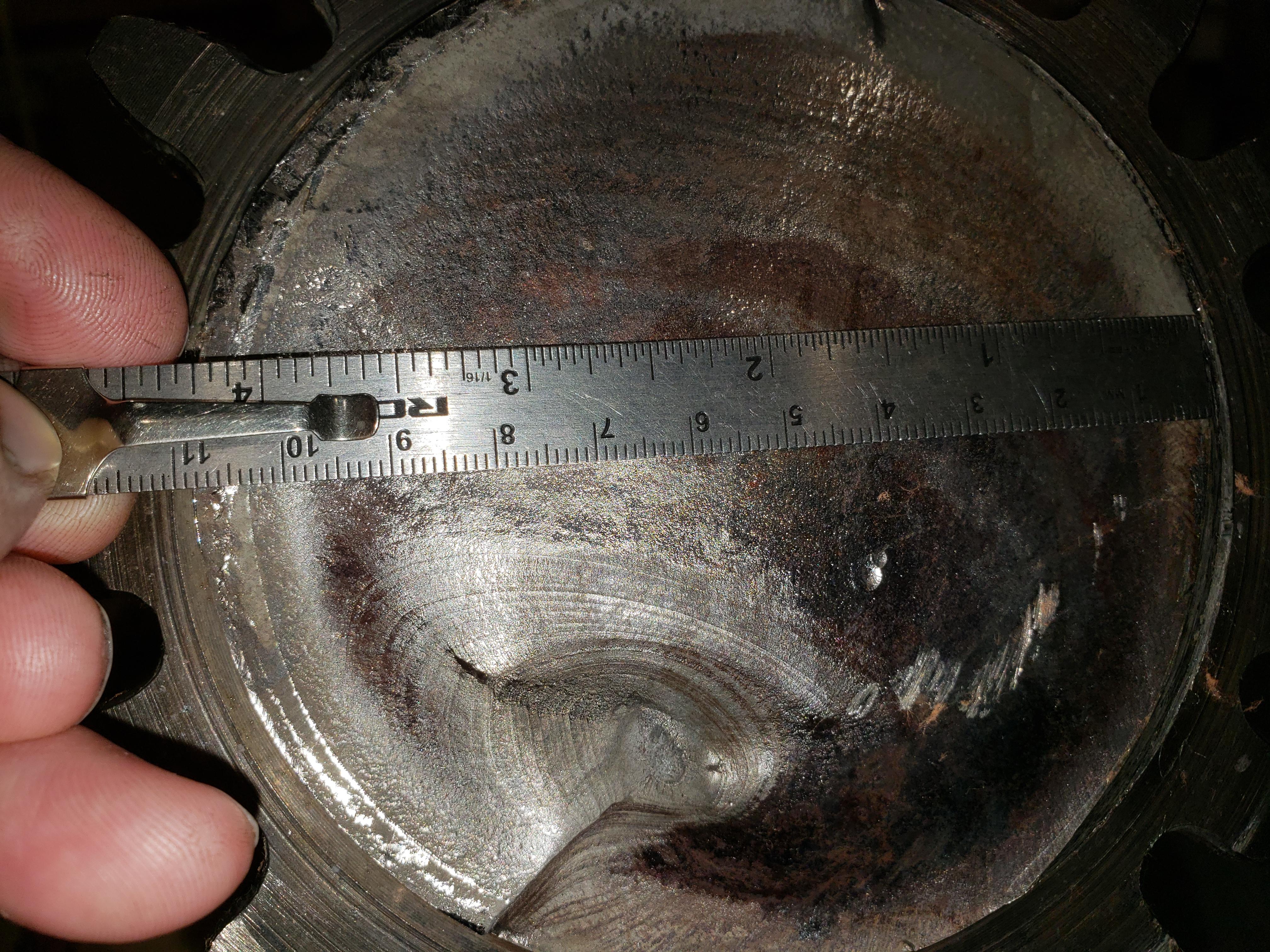 Press wont move. Hmm broken shaft maybe? r/millwrights