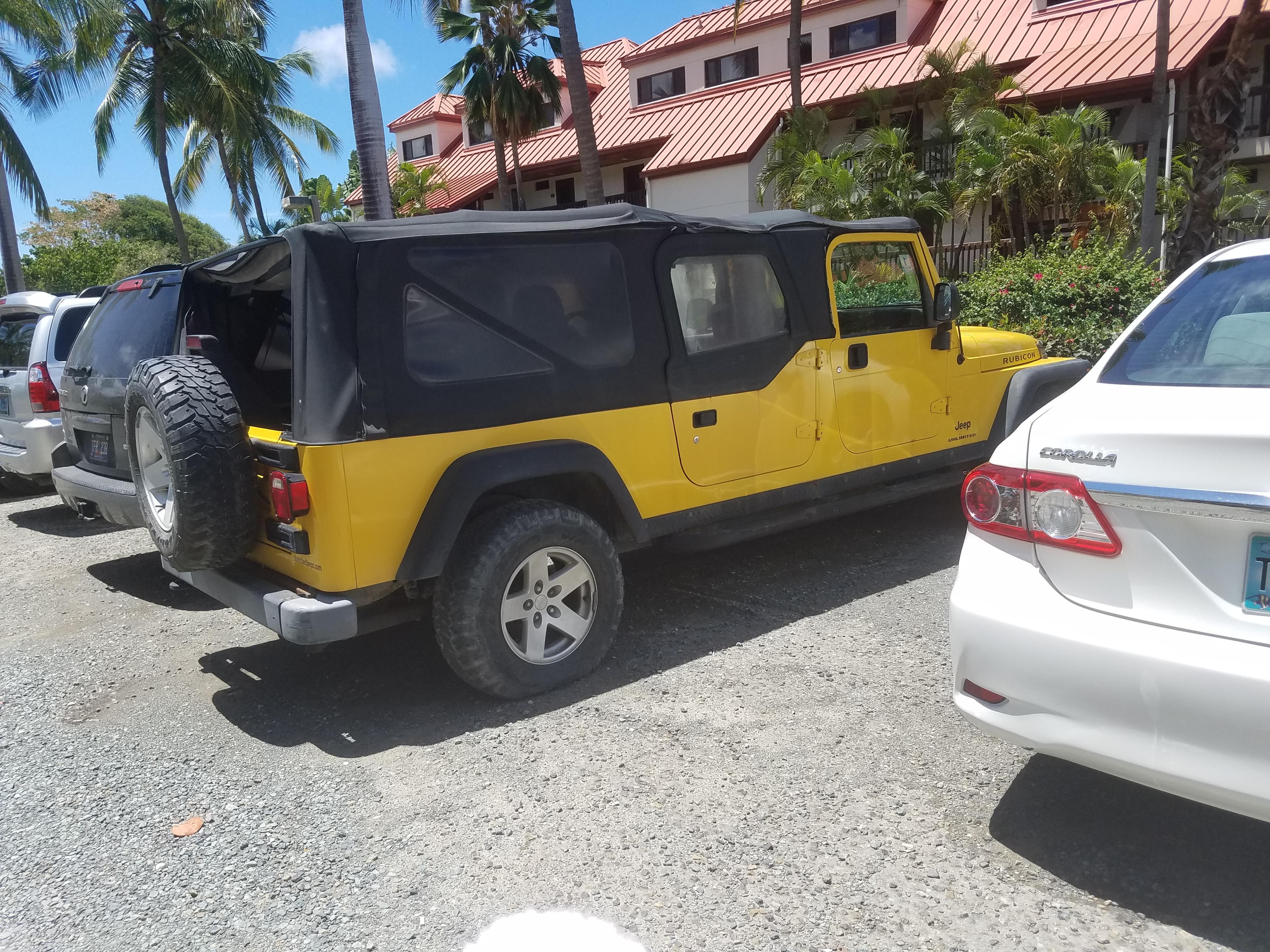 I moved to USVI and saw this today.. r/Jeep