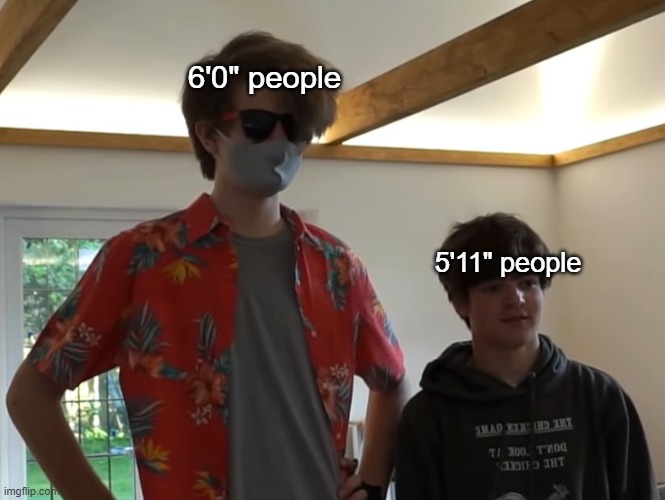 Didn't realize how tall was ranboo and how short was tubbo