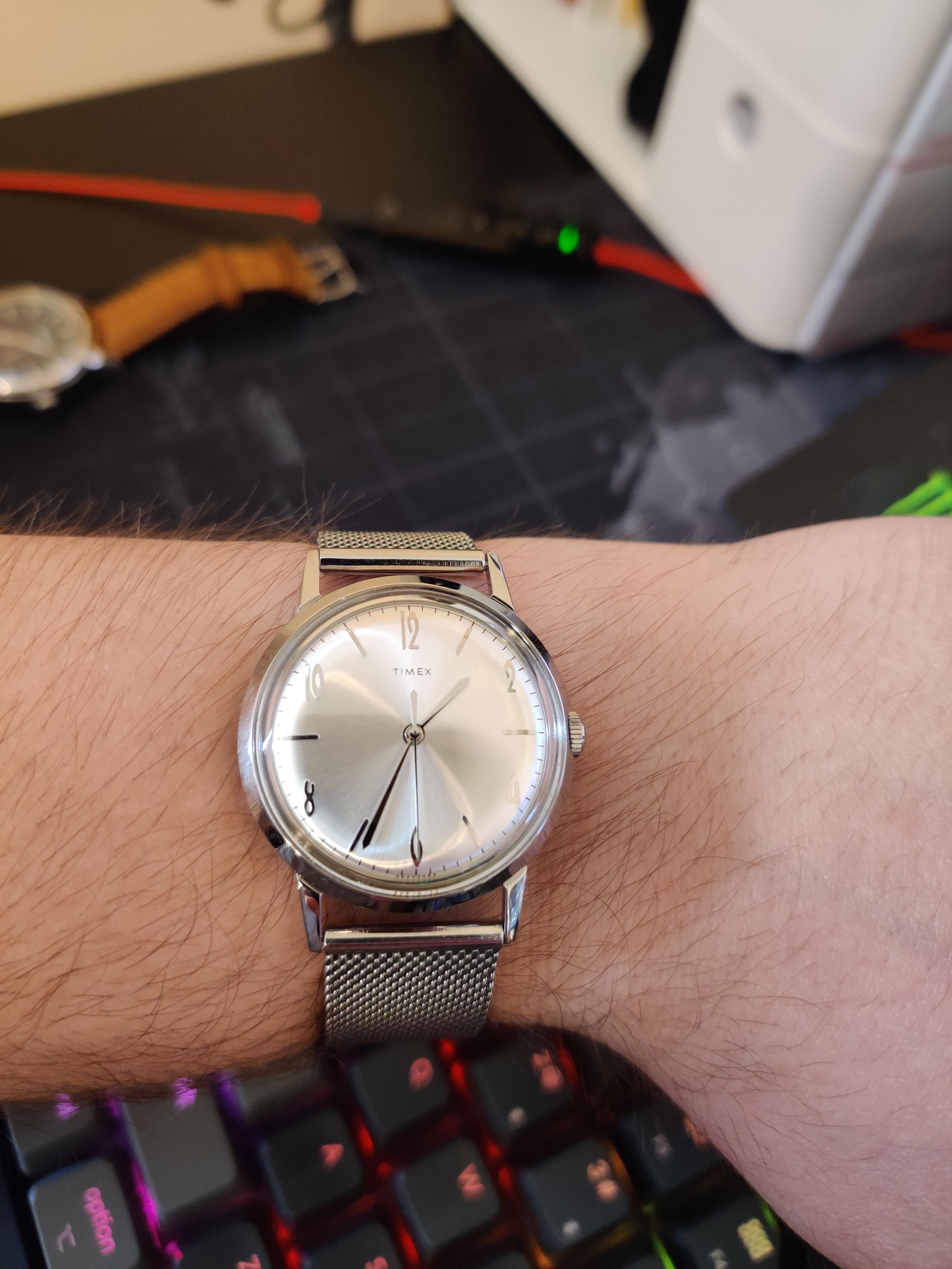 [Timex Marlin Handwound Reissue] Budget Dress Watch for 100 r/Watches