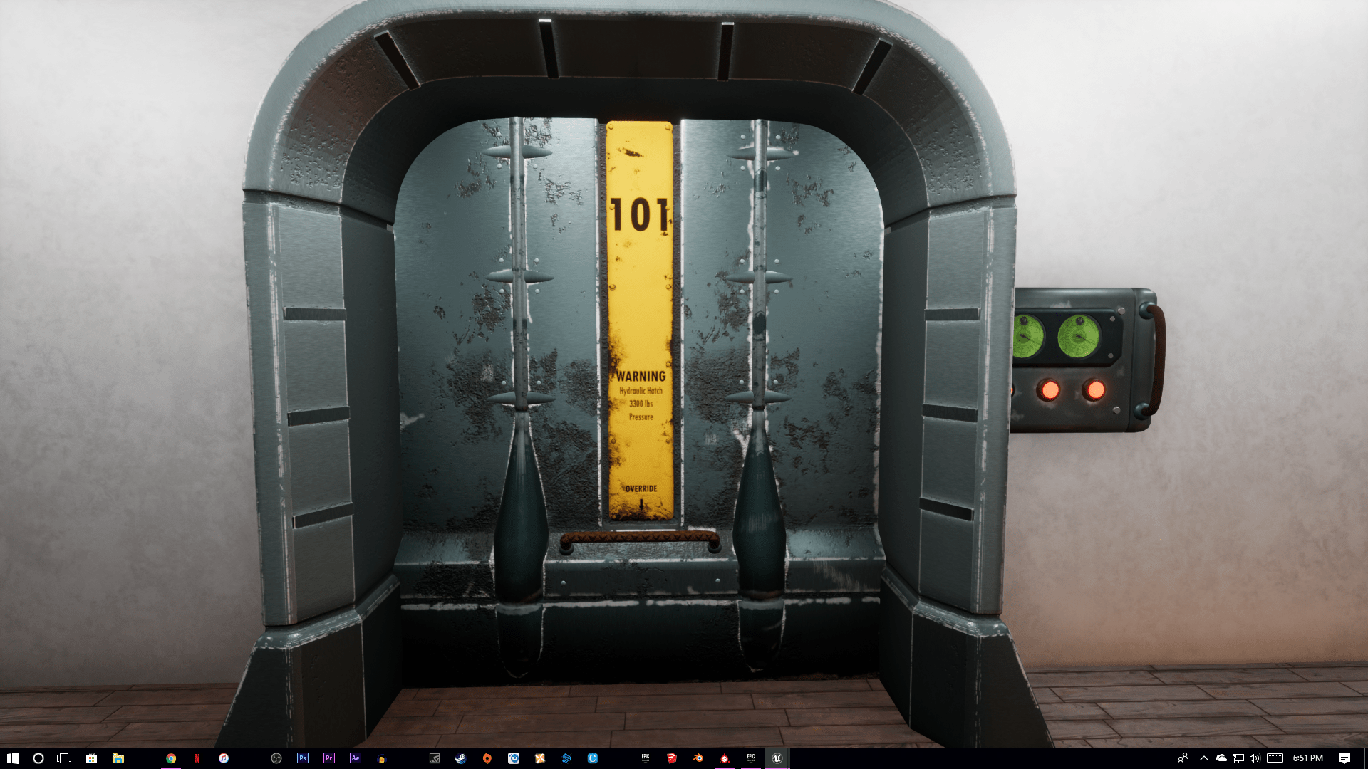 Going to recreate the entirety of Vault 101 in UE4 r/unrealengine