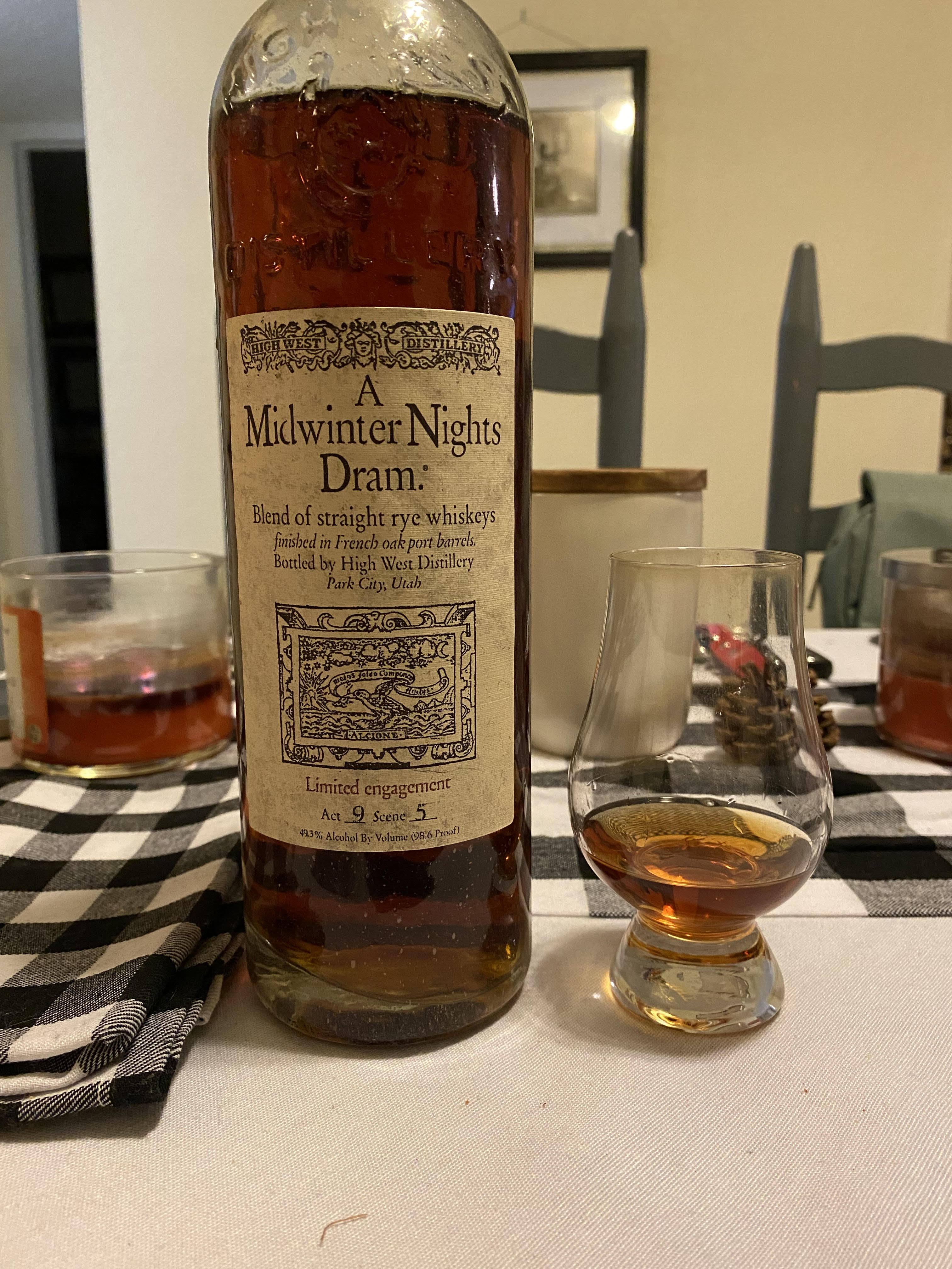 Review No. 54 A Midwinter Night's Dram Act 9, Scene 5 r/bourbon