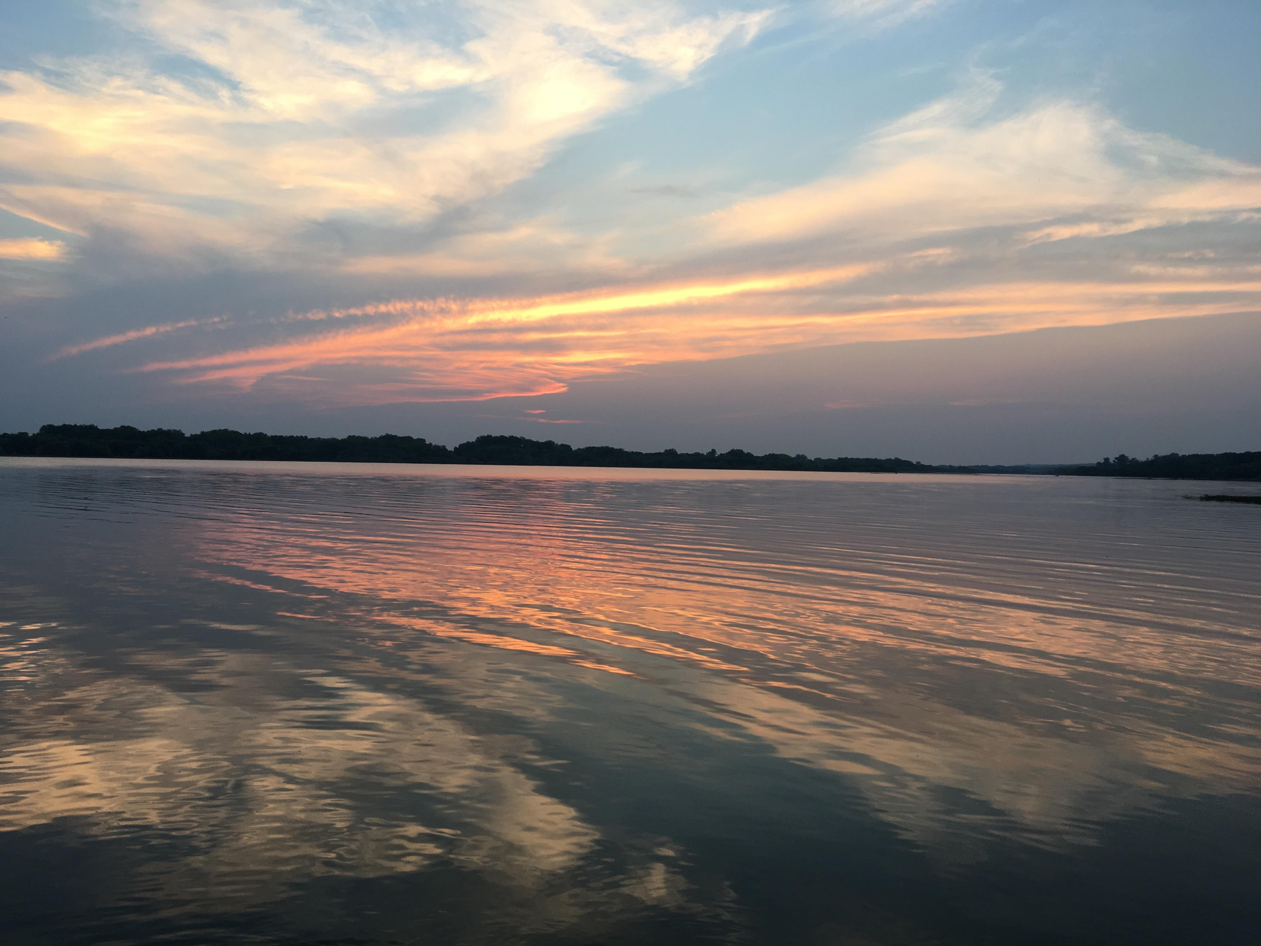Nebraska Sunset! Camping at Calamus Reservoir r/camping