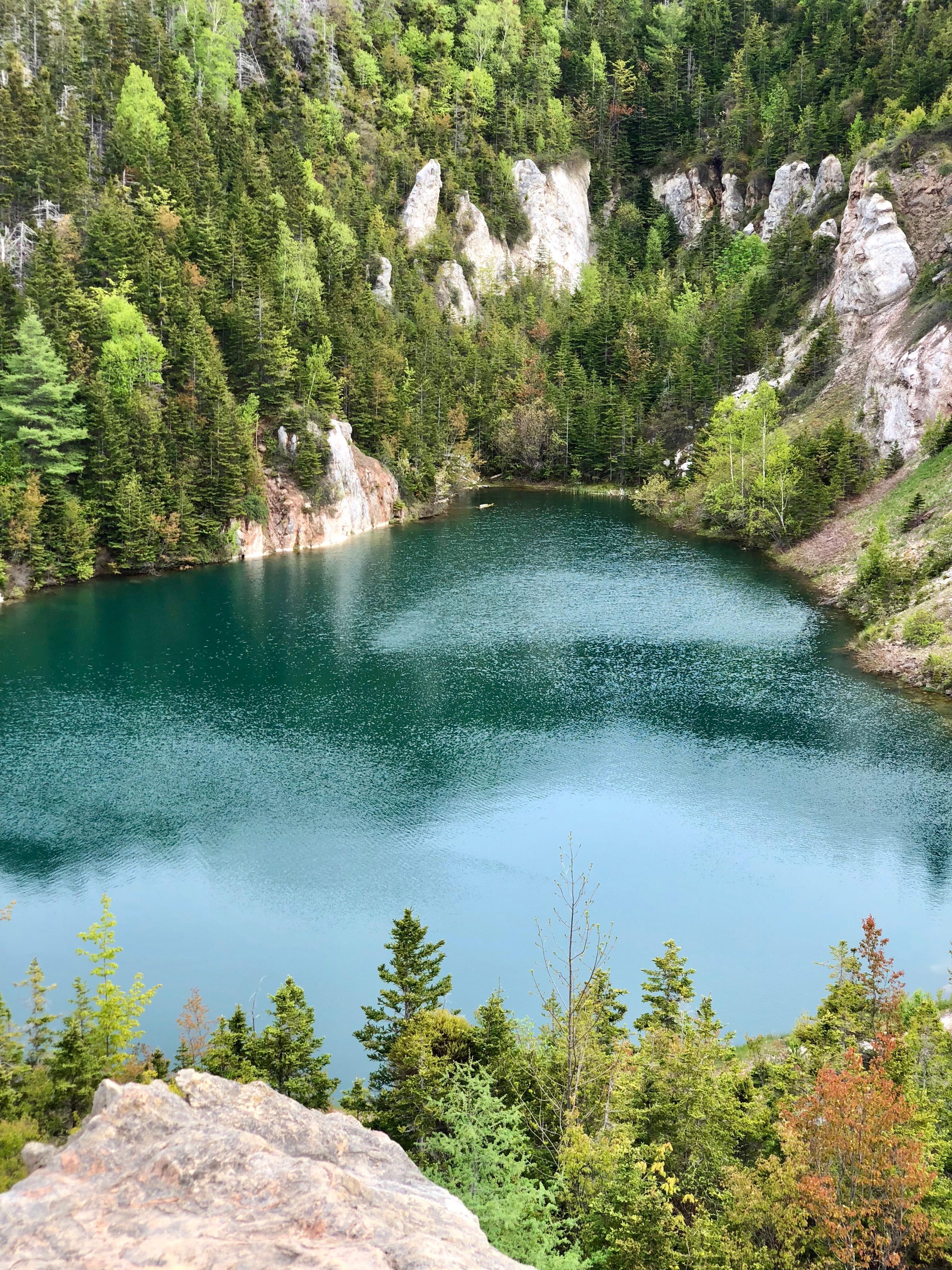 Gypsum Mine Lake, NS Canada (3024 x 4032) Wallpaperable