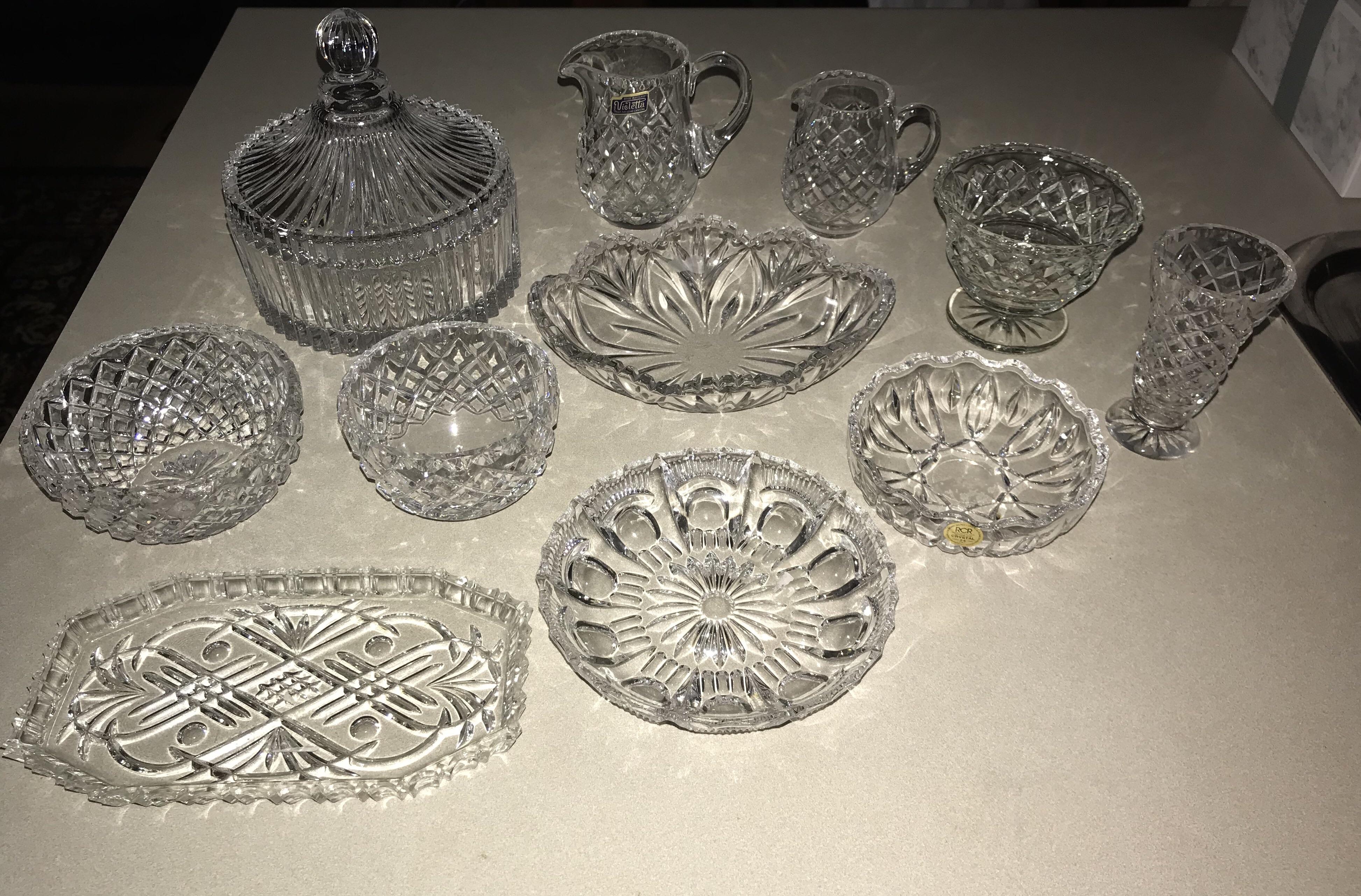 Some of the antique Polish, Italian, Czech, and miscellaneous lead