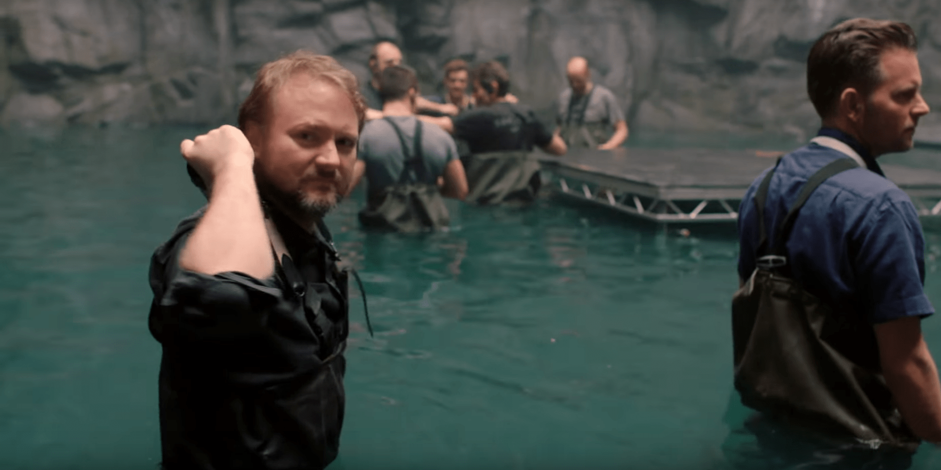 There will be some kind of inwater scene (with a sea monster, perhaps