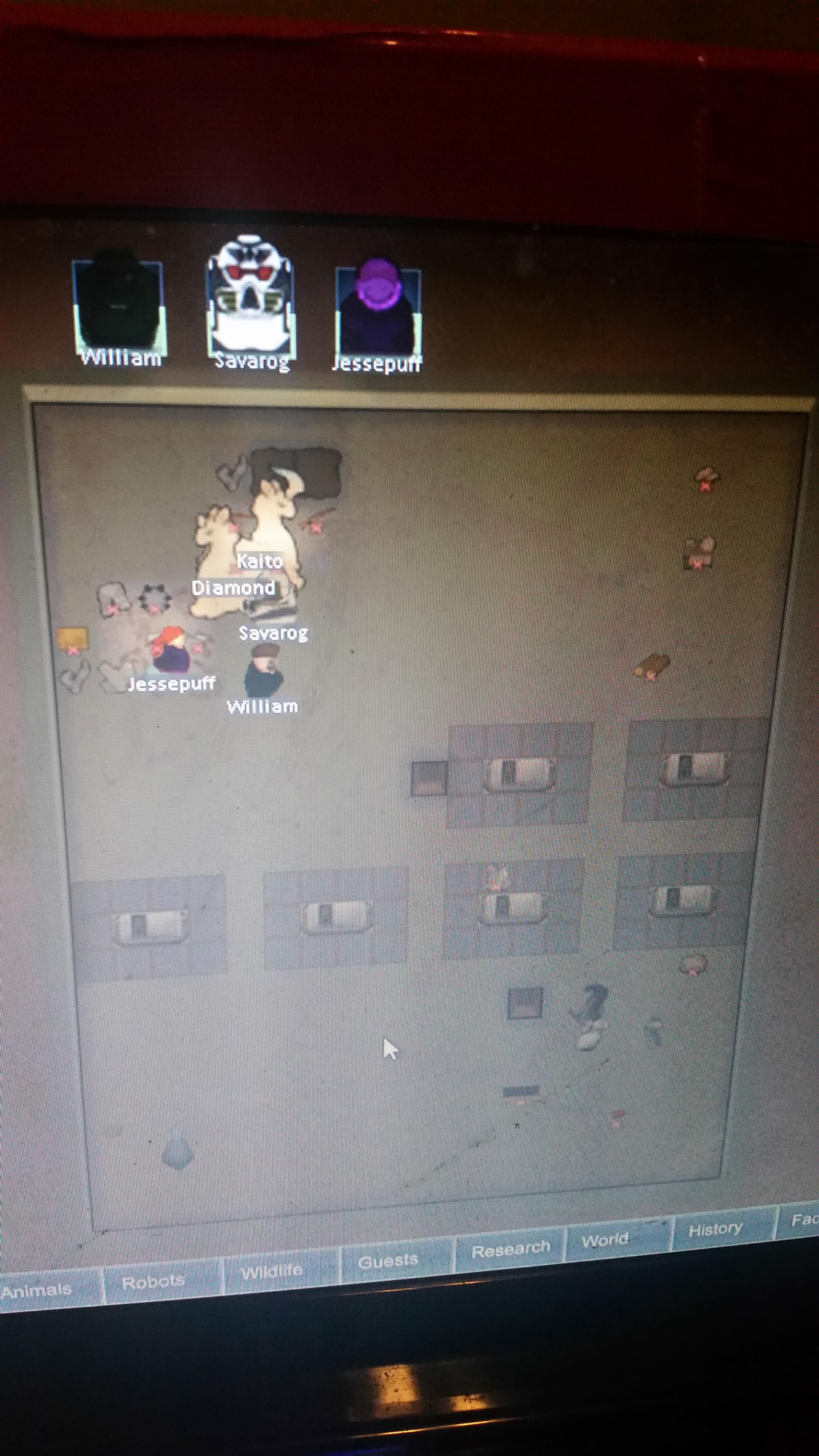 Well damn... this is an interesting place to crash land! RimWorld