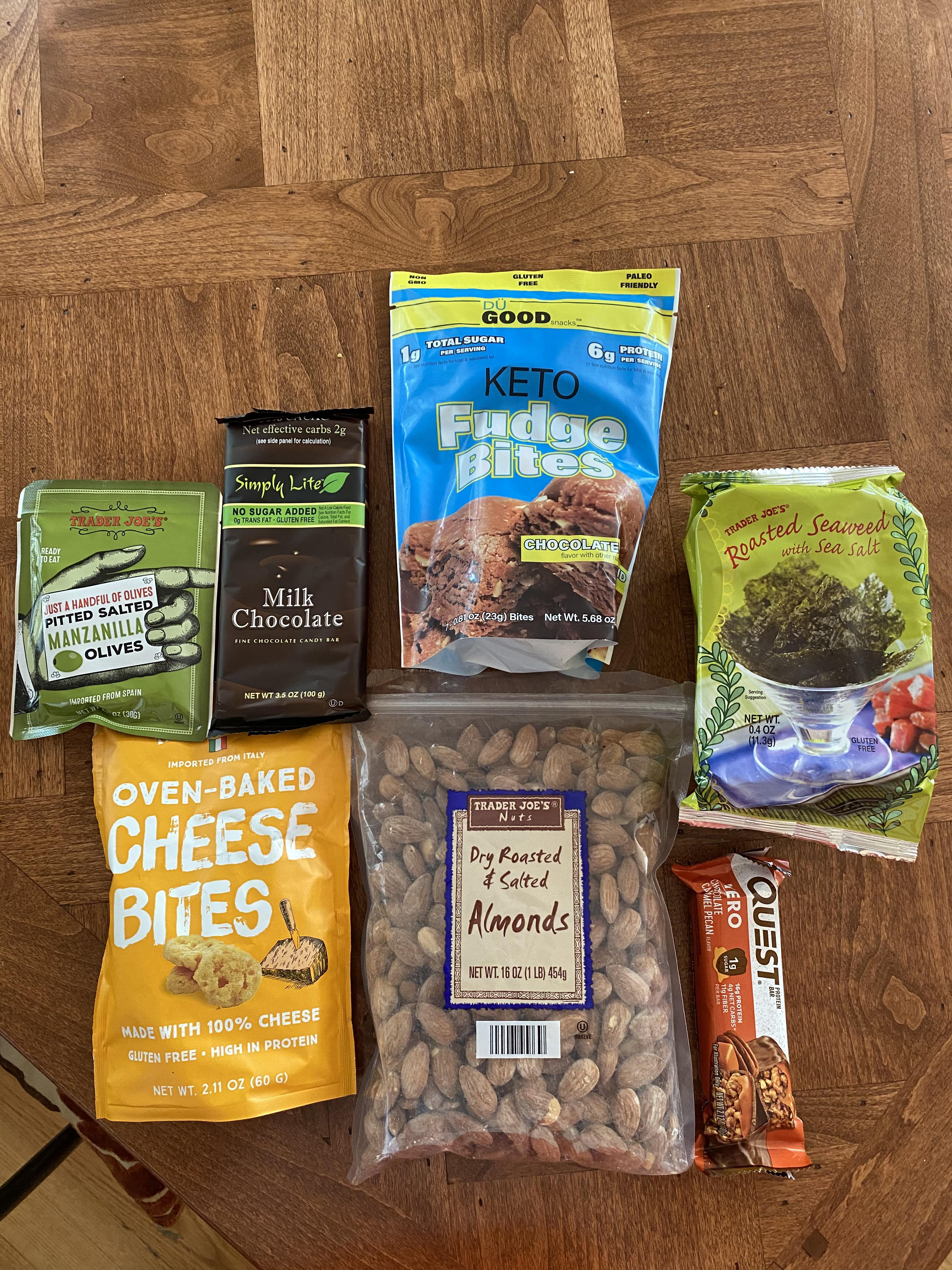 road trip snacks from Trader Joe’s Keto_Food