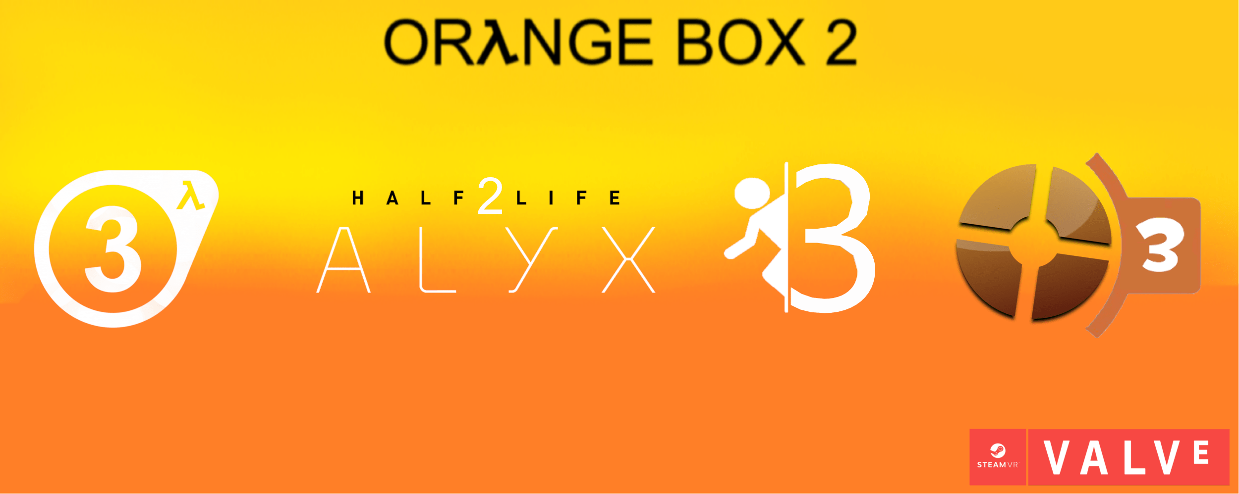 Fanmade Orange Box 2 design. What do others think? : r/valve
