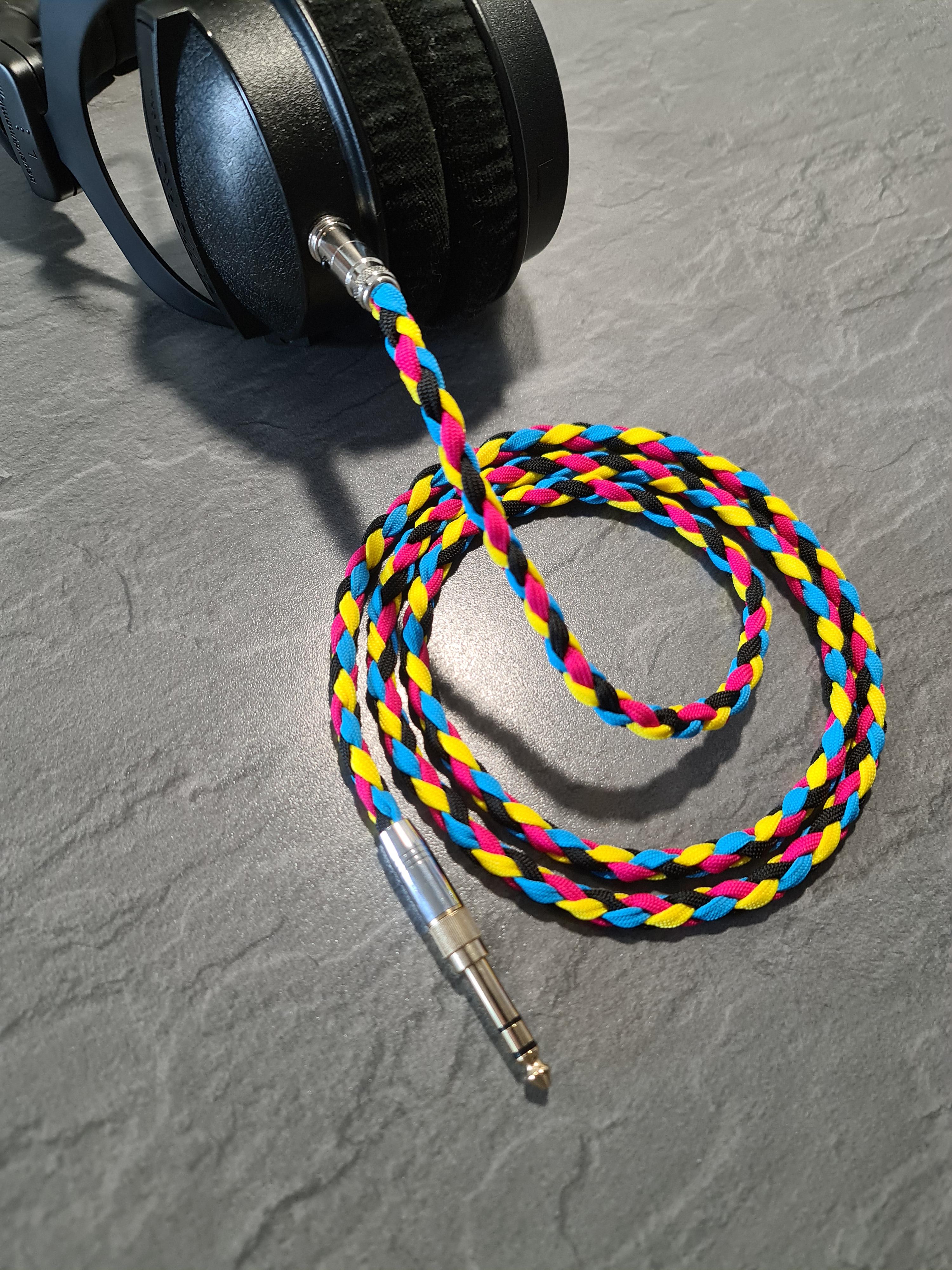 My friend is a Graphic Designer so I built him a custom CMYK themed