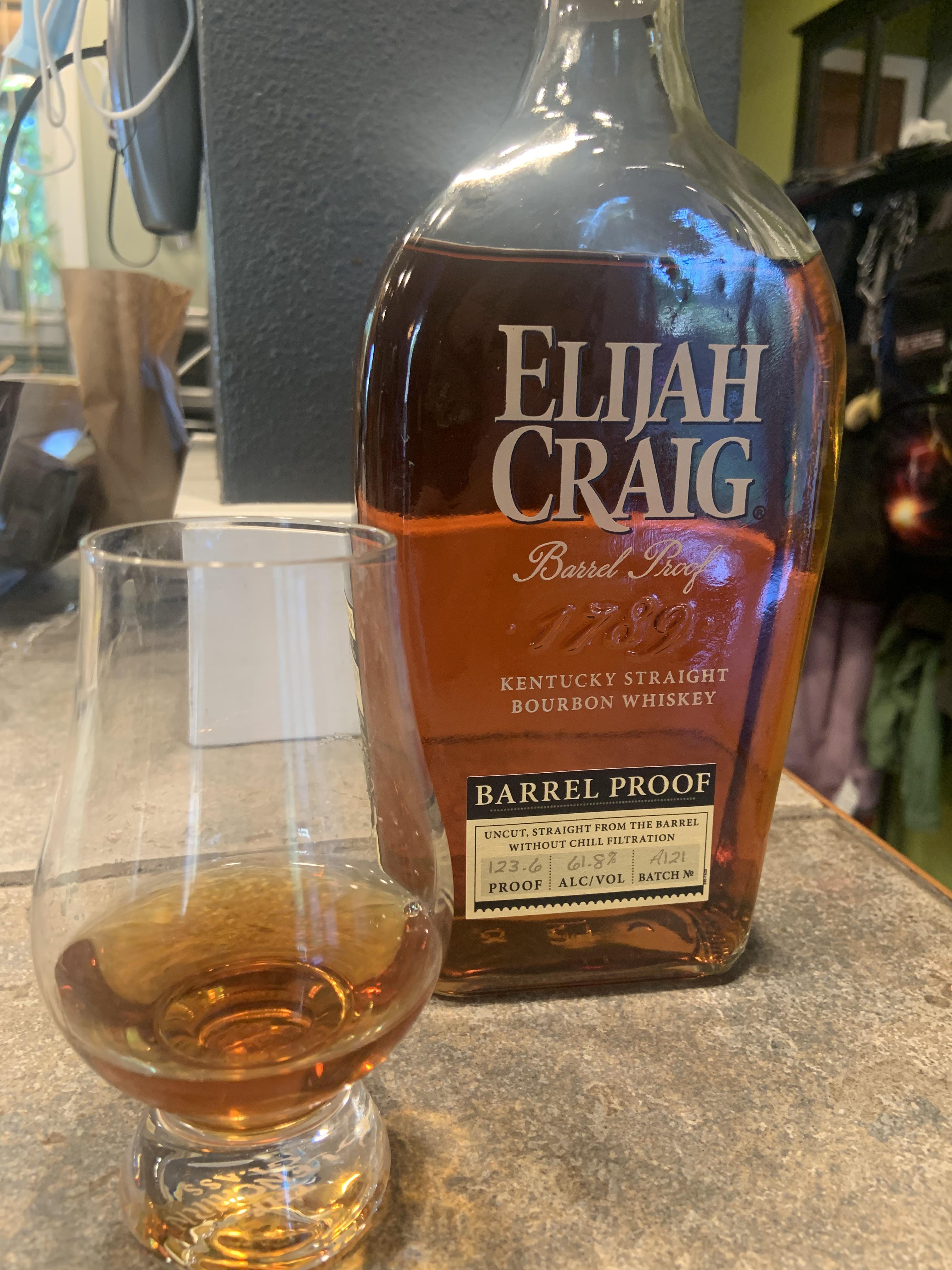 Elijah Craig Barrel Proof A121 (61.8 NAS) [mini review] r/whiskey