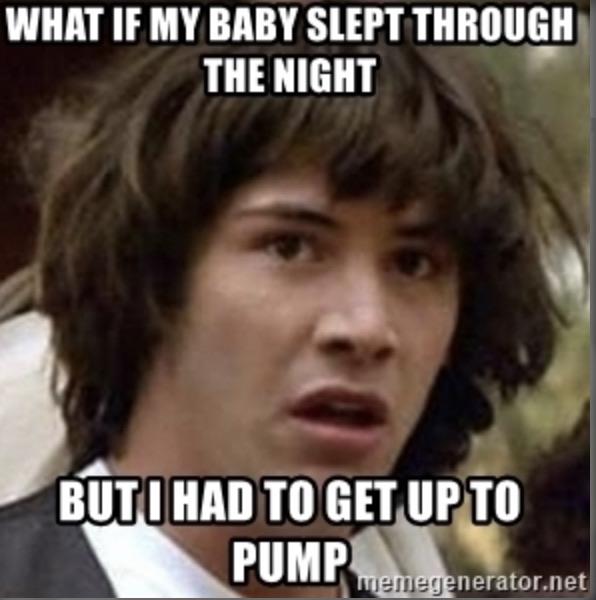 Finally sleeping through the night... well one of us is... r