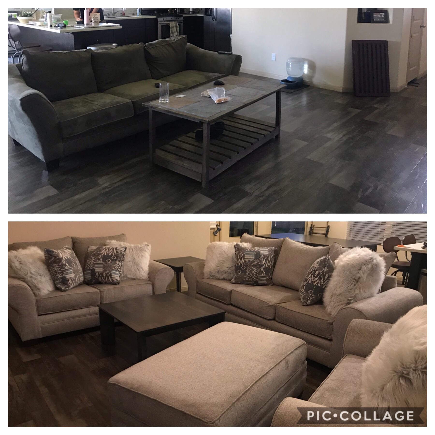 After help from this subreddit, I’ve transformed my living room! Now if