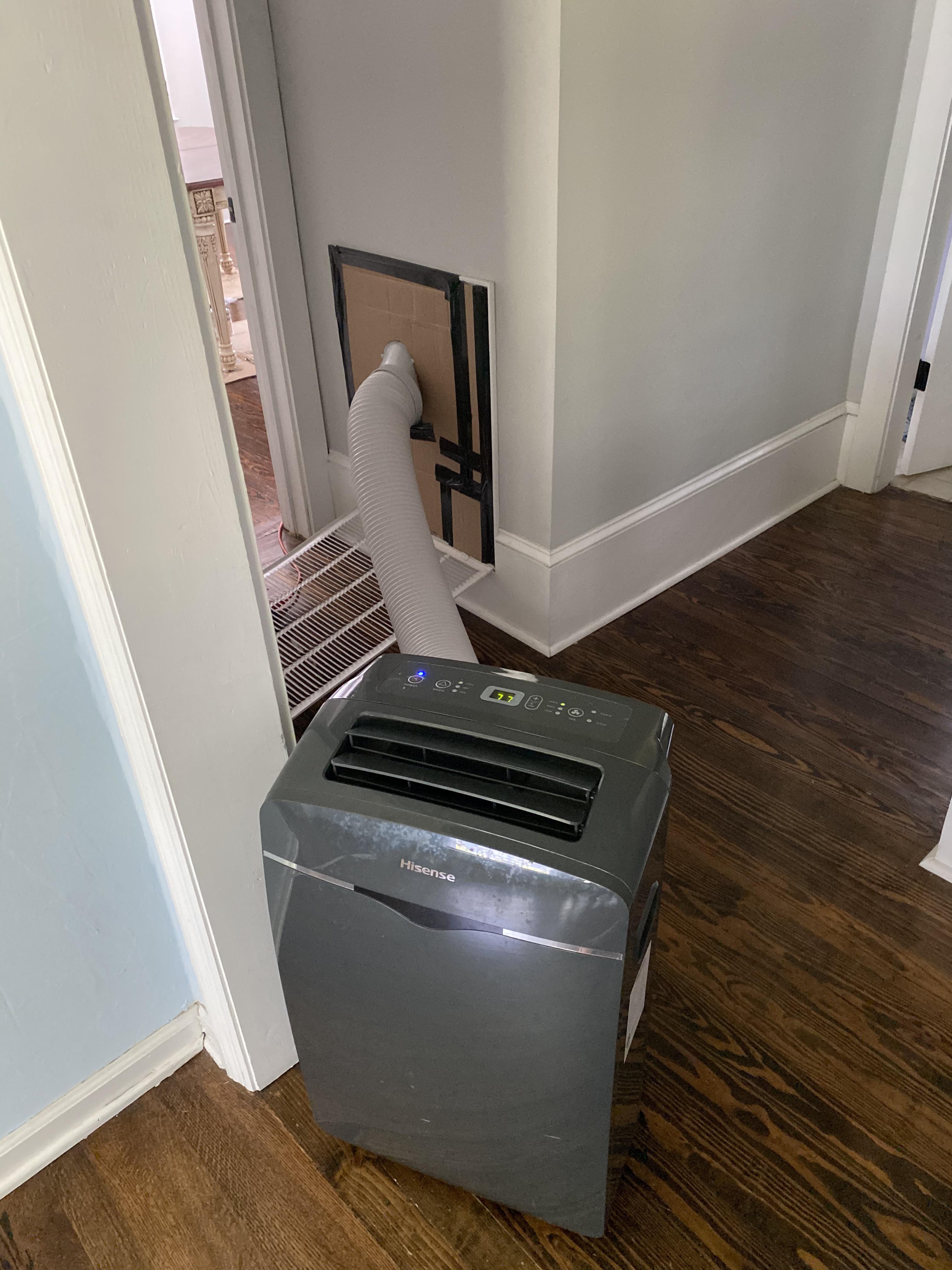 Windows are all painted shut and need to vent the hot air from the