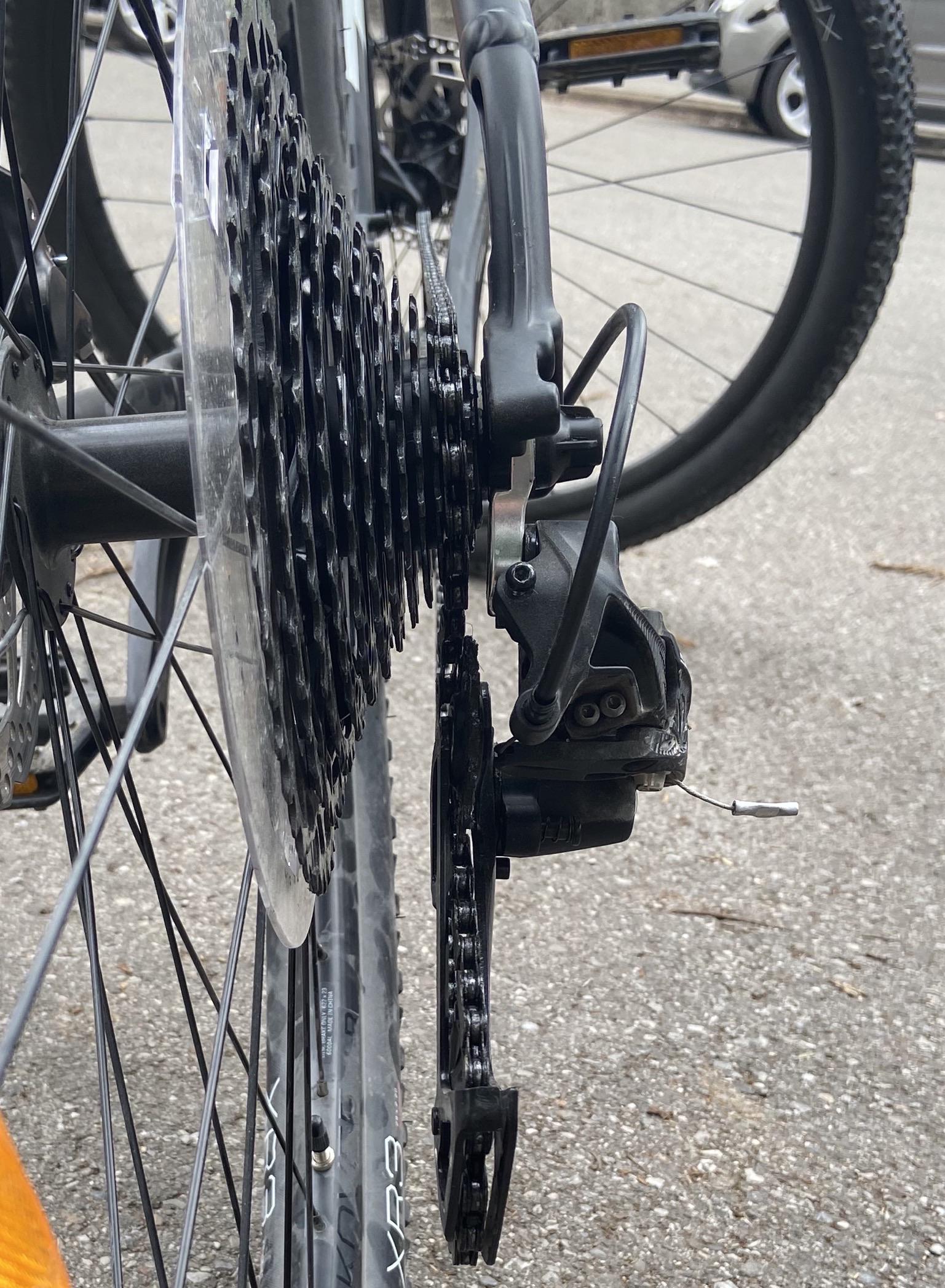 New Bike first Crash. What’s broken? Derailleur Hanger? Rear derailleur