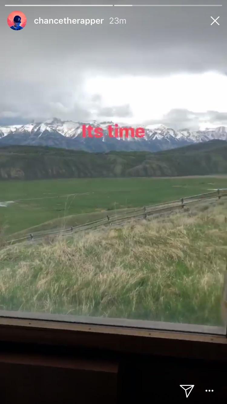 Chance the rapper recording at Kanye's Wyoming studio r/Kanye