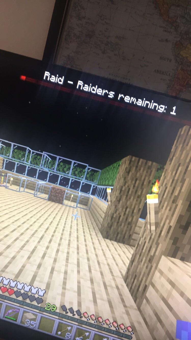 What happens if I just never finish the raid? Minecraft