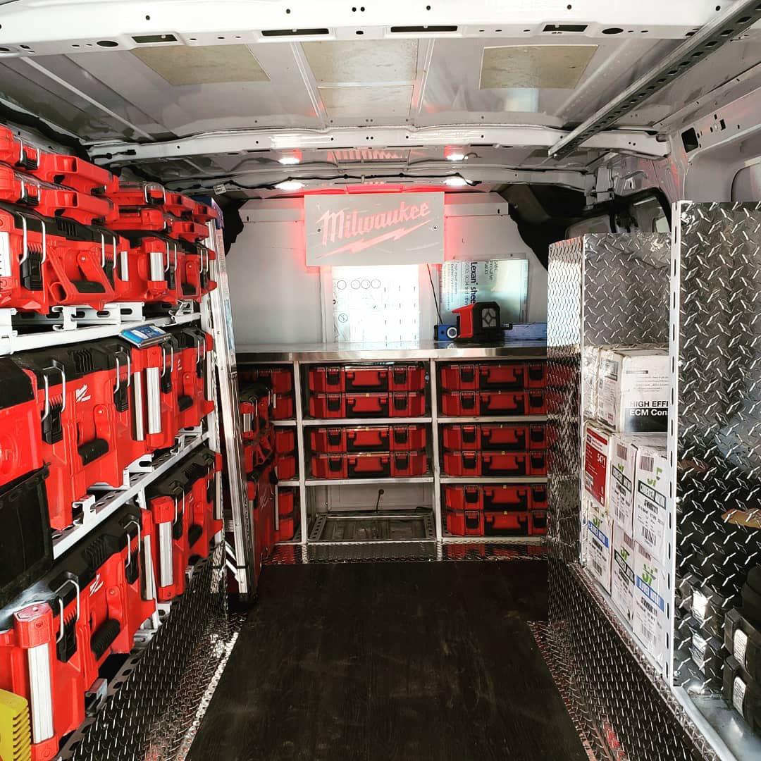 HVAC Service Van. Obsession or Passion, you decide. r/Tools