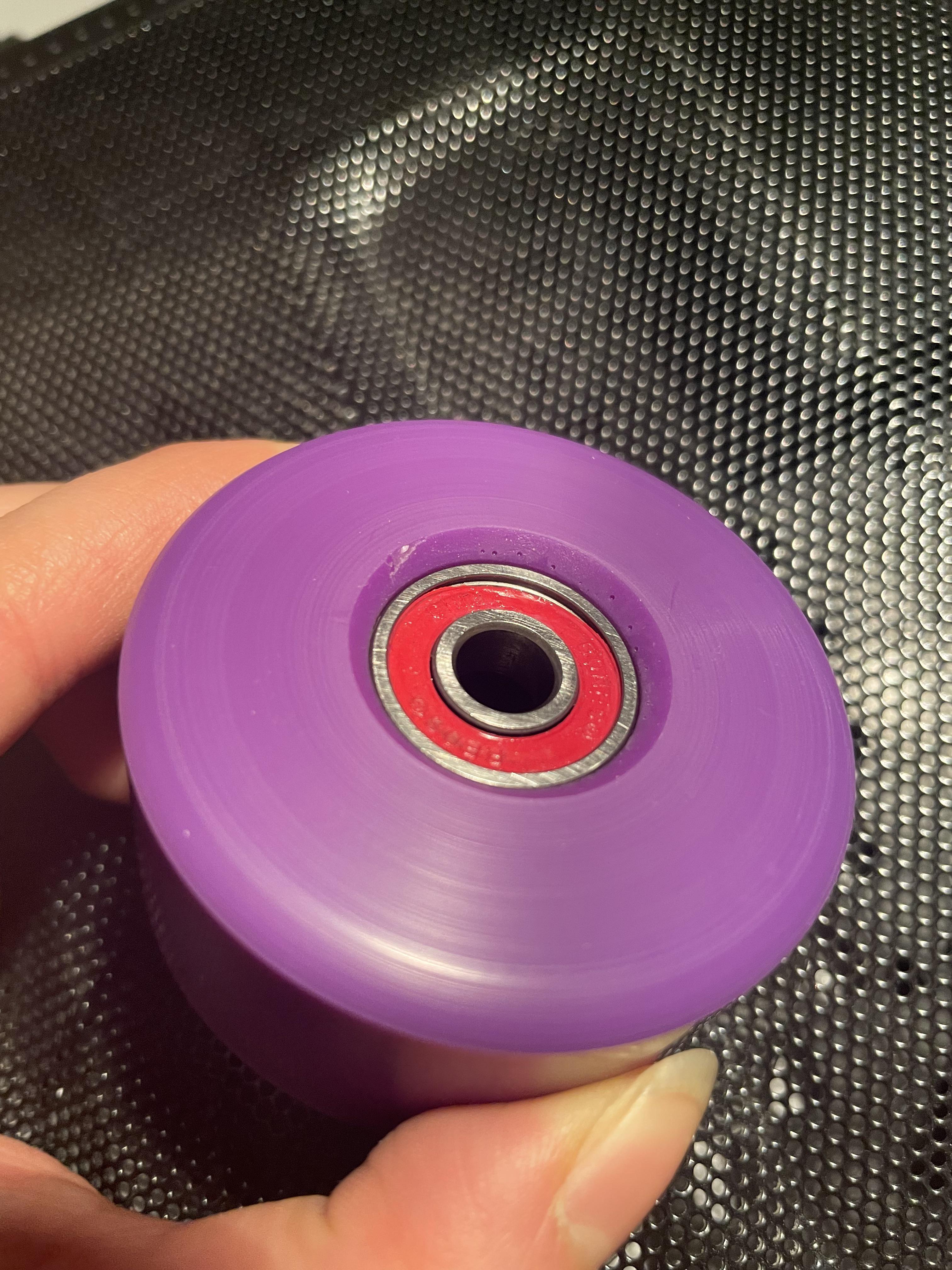 just installed bearings in new wheels and one won’t spin well. i think