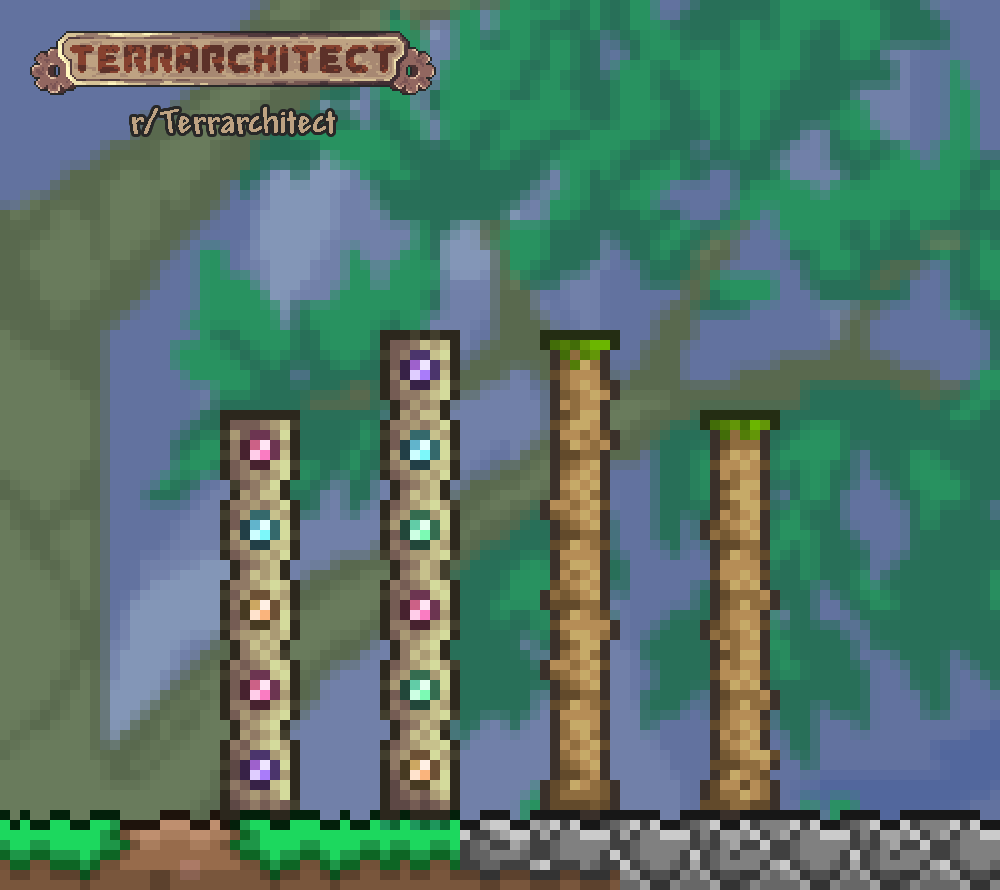 Just finished spriting 2 new beams / columns for our furniture mod