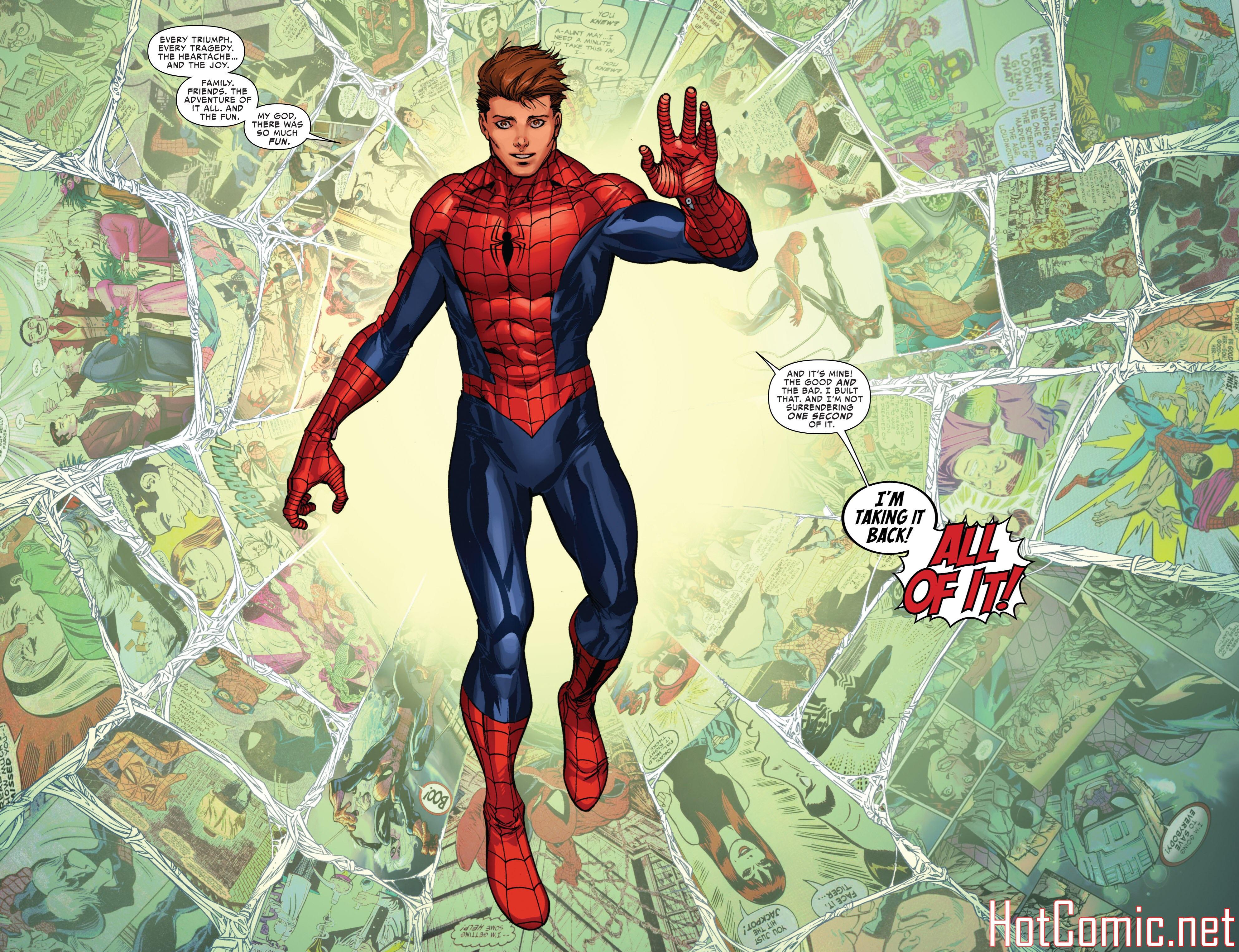 Thought this was a really nice panel )) r/Spiderman