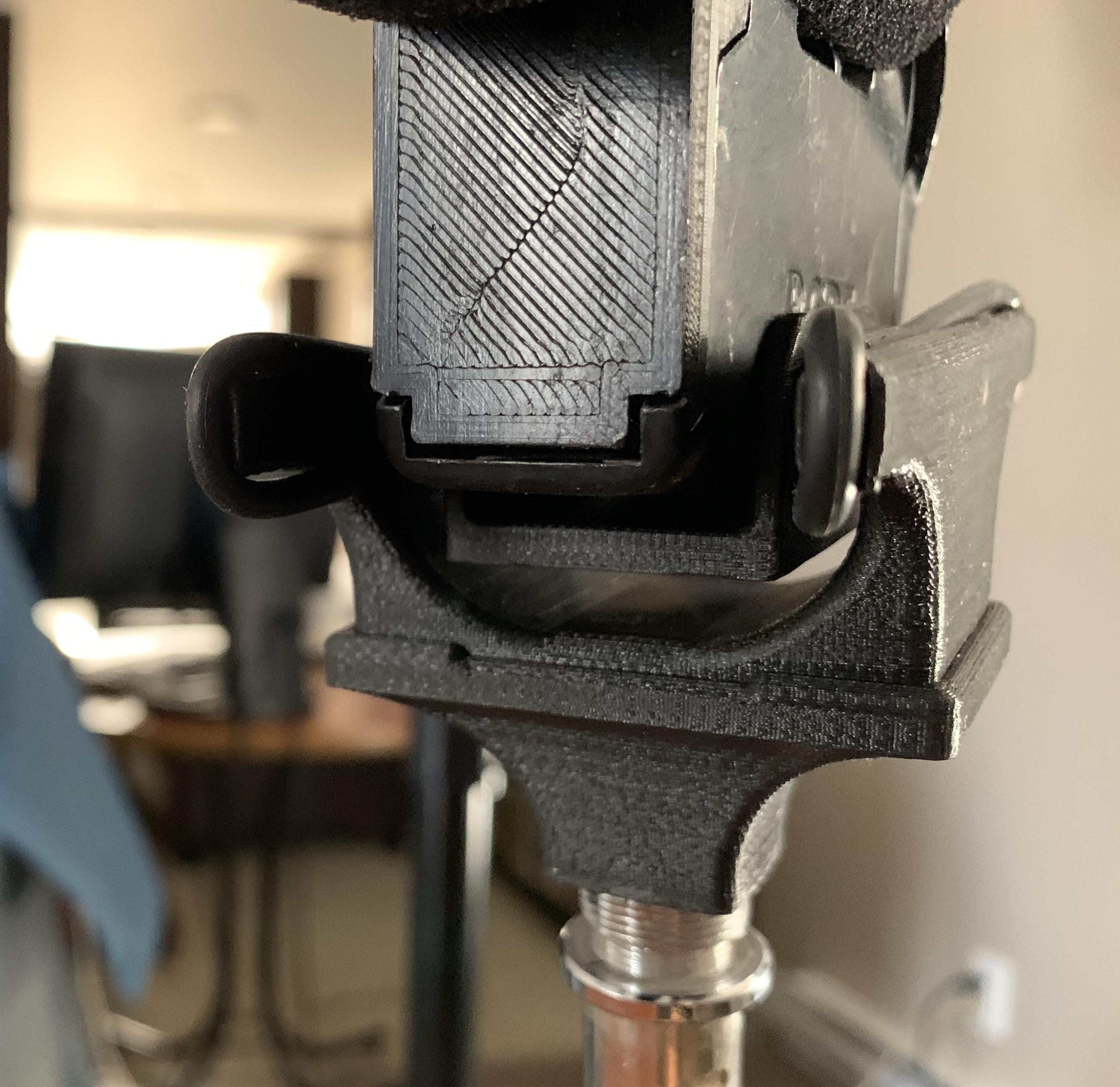 Replacement battery cover and shock mount for Rode VideoMic Pro r/functionalprint