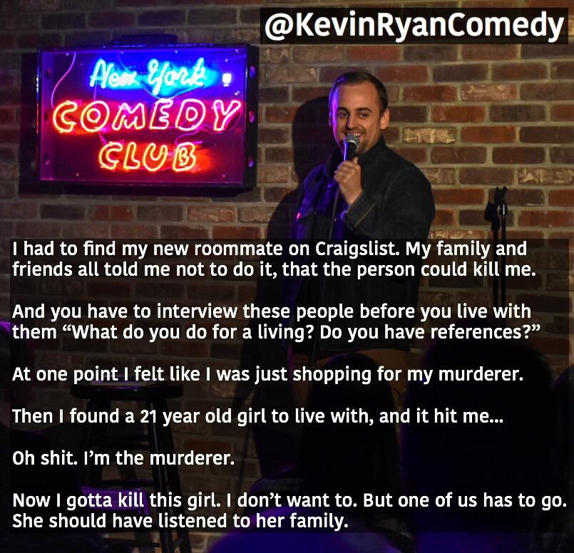 Craigslist Roommate r/standupshots