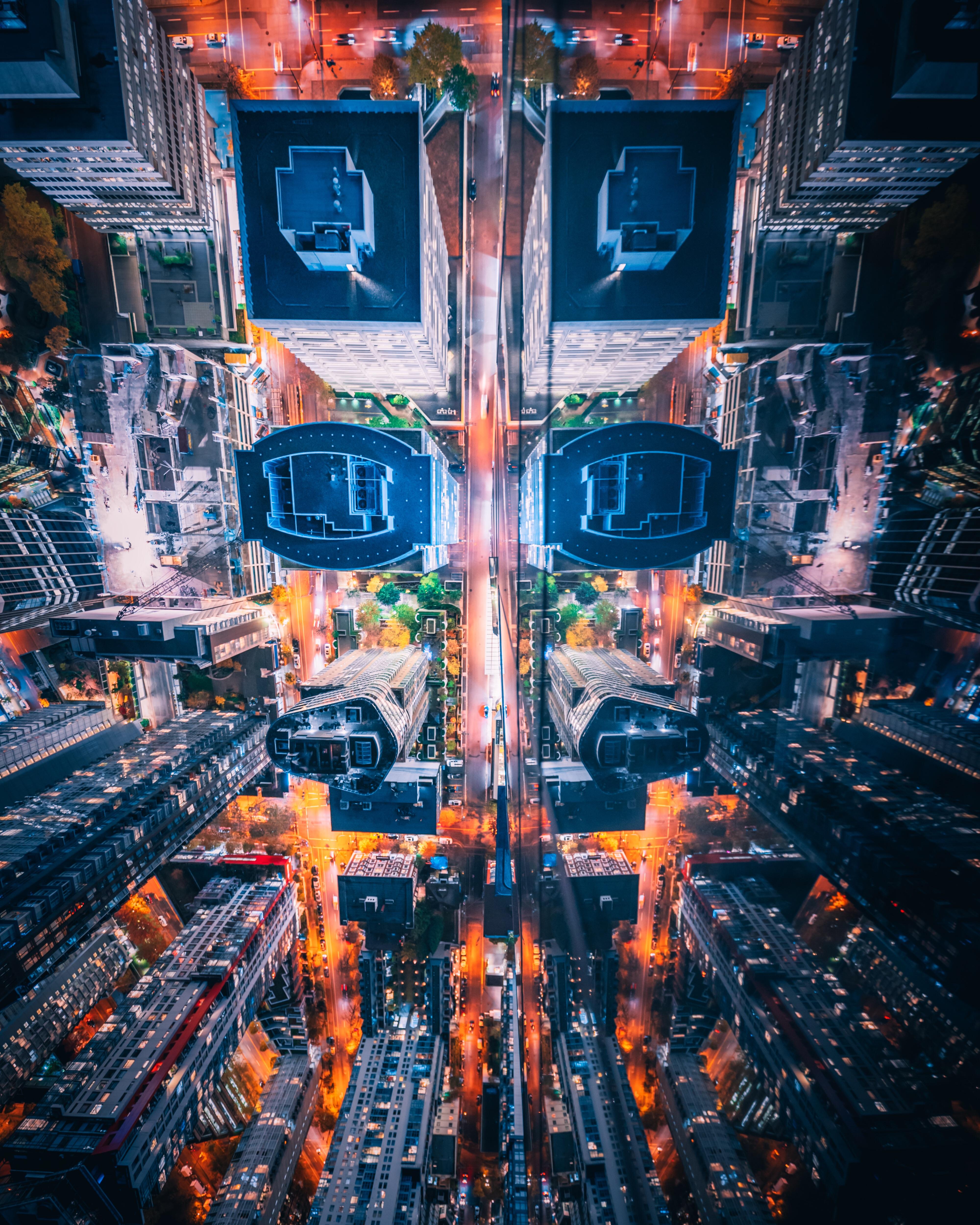 Rooftop in Vancouver [OC] [4000x5000] r/MostBeautiful