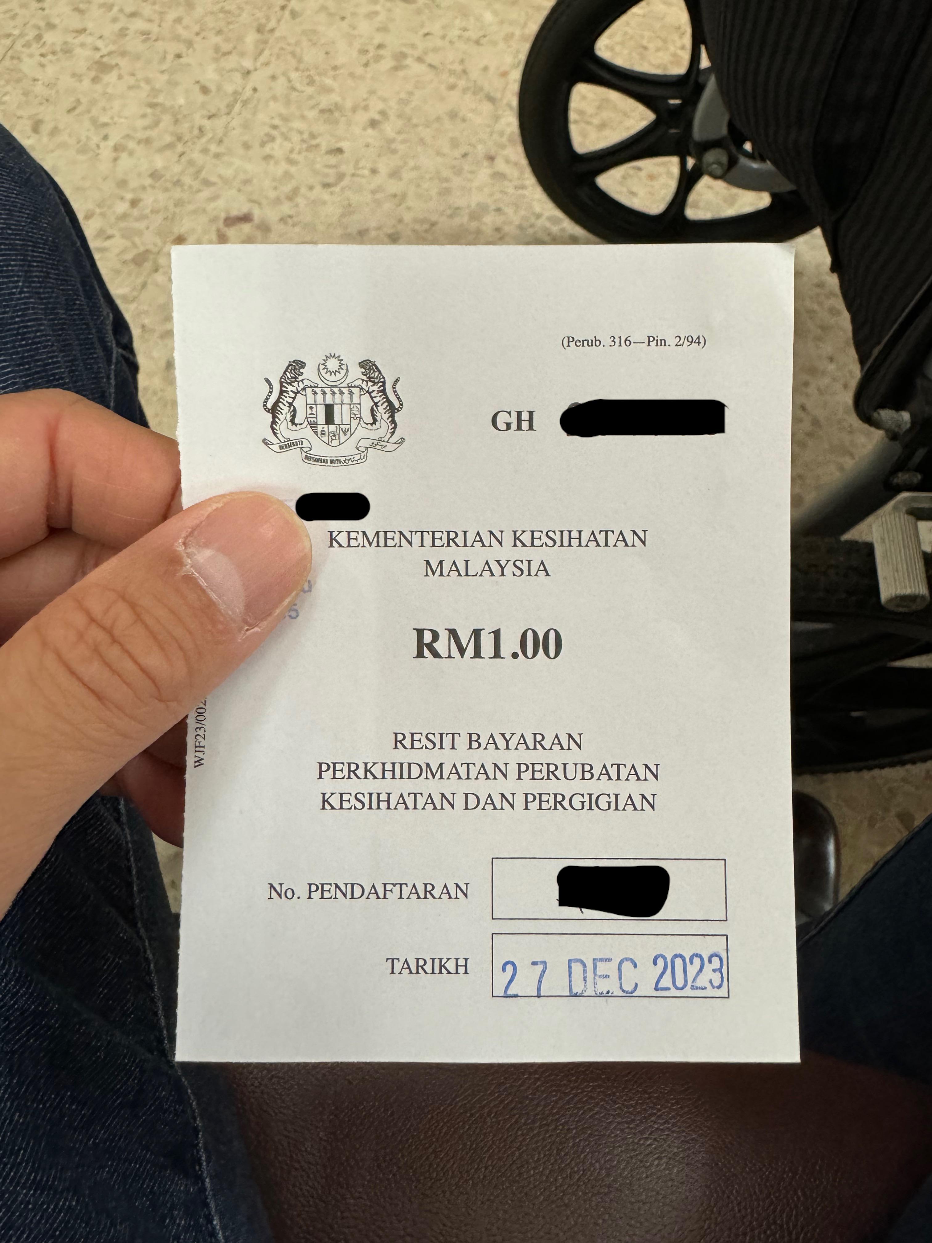 RM1.00 to see a Doctor in Malaysia. r/malaysia