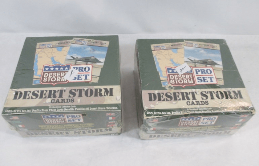 Never knew they made Desert Storm trading cards. r/Military