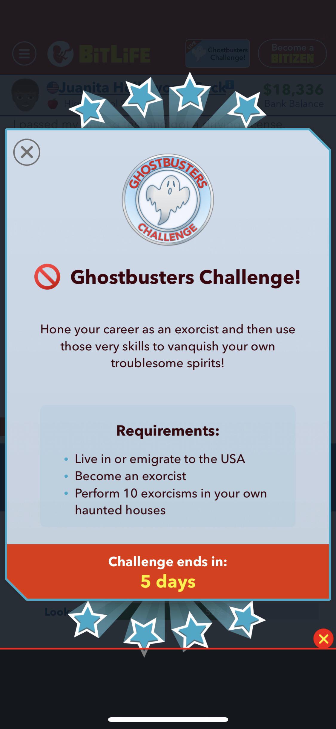 NEW CHALLENGE r/bitlife