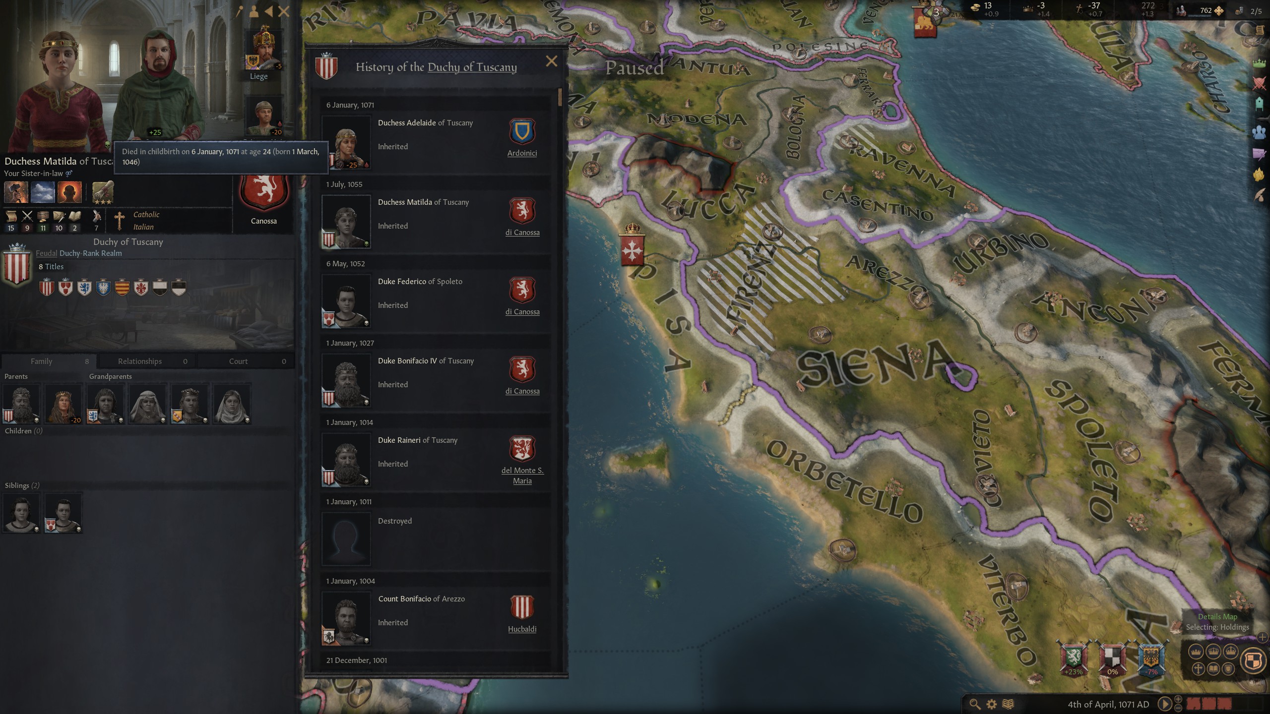 Duchess Matilda really had a rough go in this timeline r/CrusaderKings