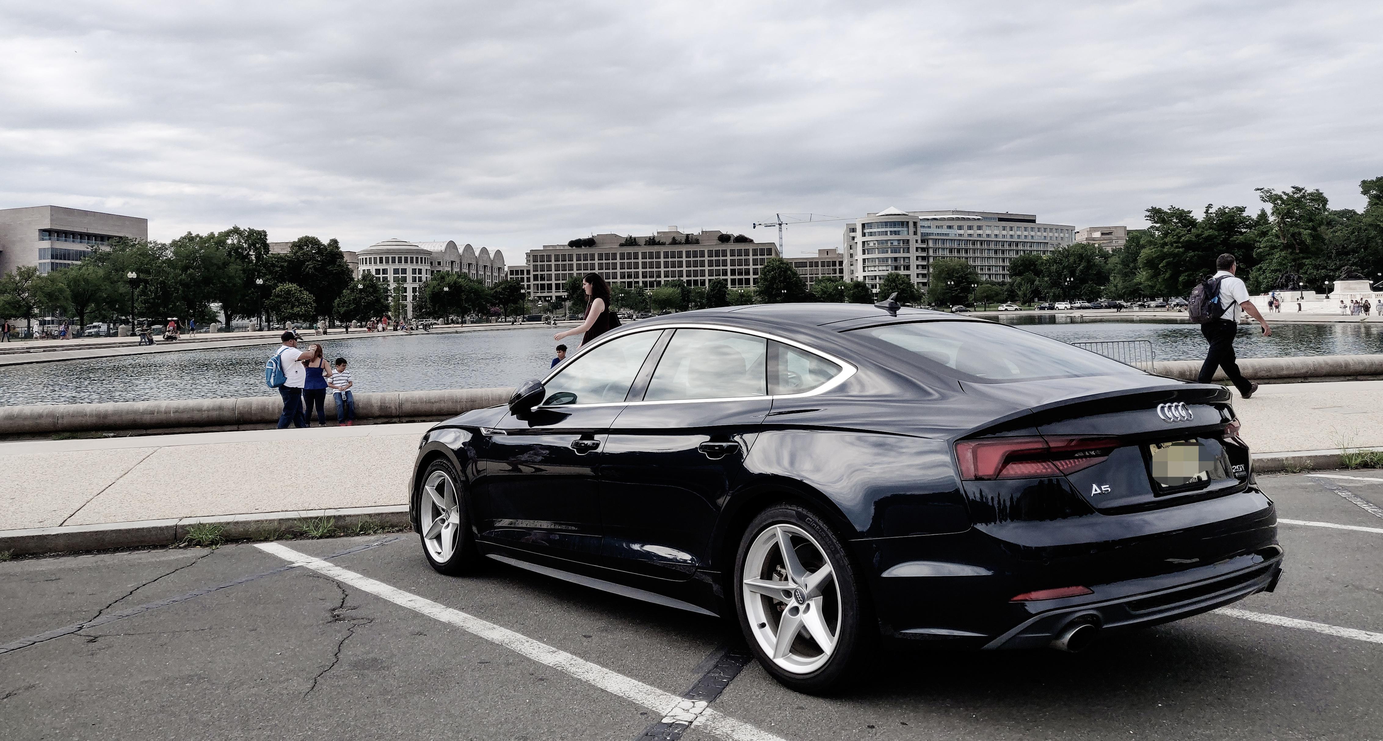Audi A5 sportback moonlight blue at DC r/Audi