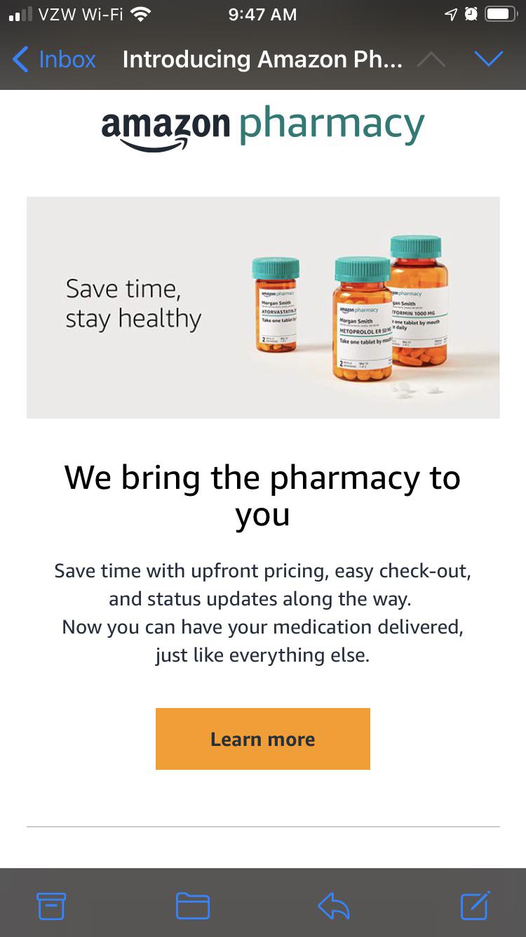 Look out Costco pharmacy, Amazon is coming for you! r/Costco