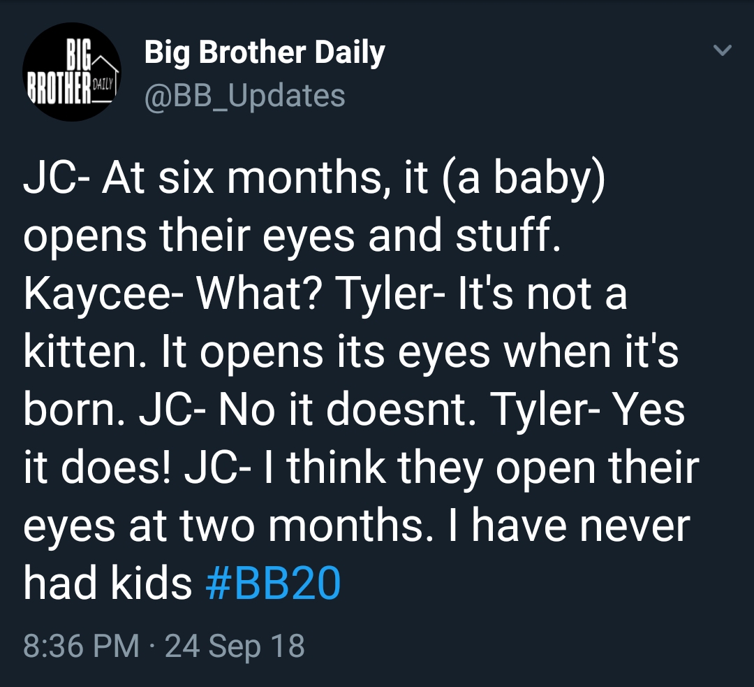 I don't think thats true JC BigBrother