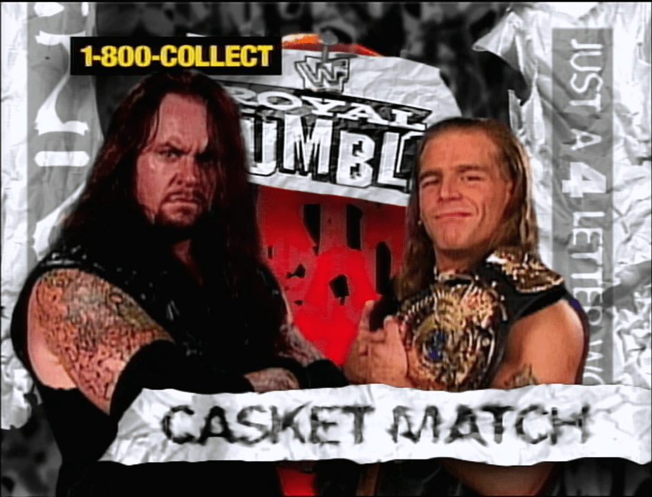 Undertaker vs. Shawn Michaels Royal Rumble 1998 r/WWEMatchGraphics